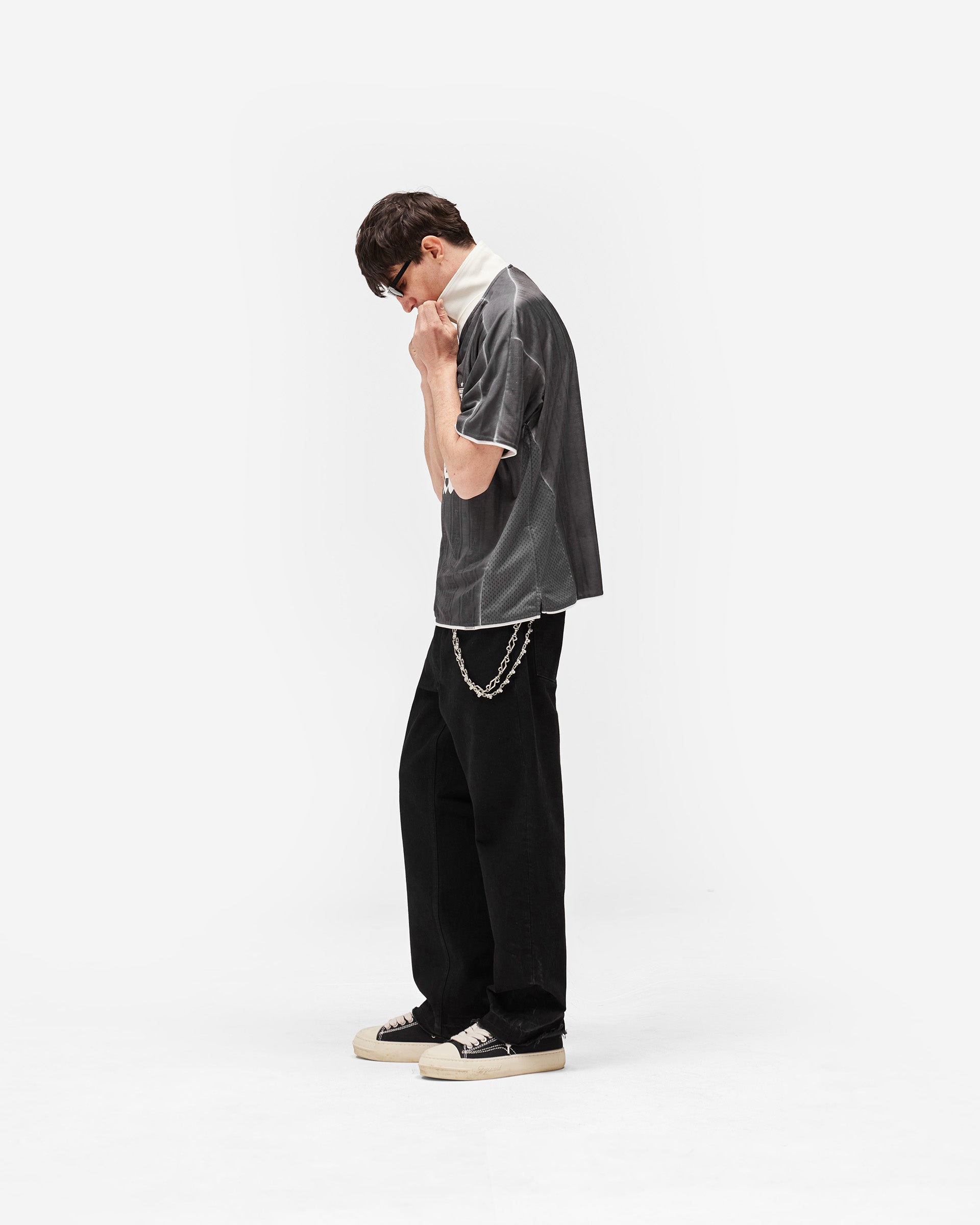 Thoroughbred Jersey  - Washed Black