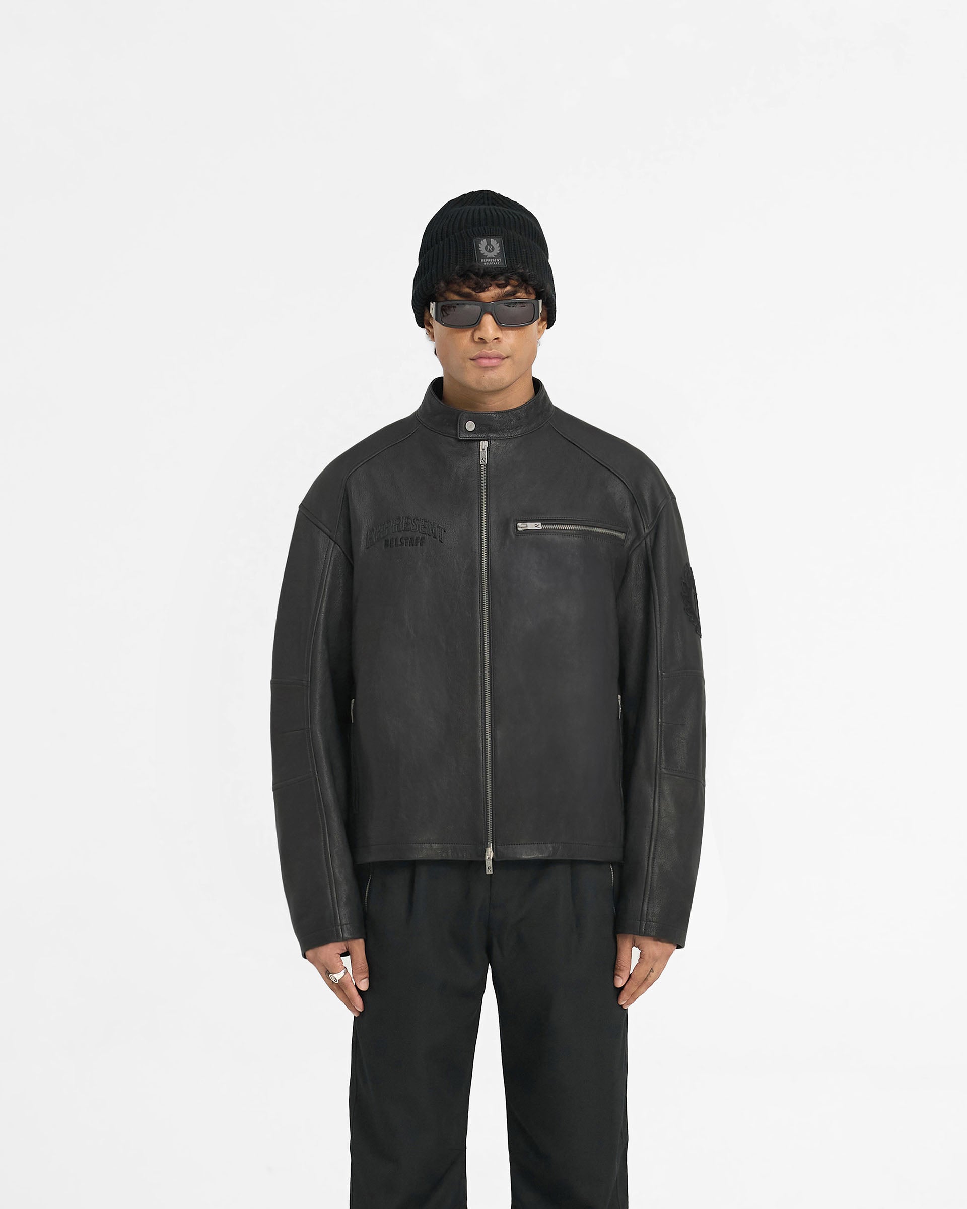 Represent X Belstaff Race Jacket - Black