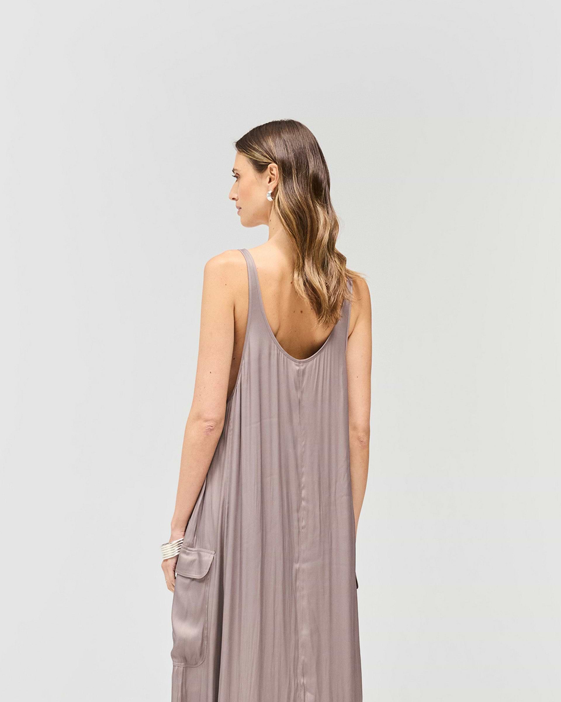 Adrenaline Maxi Dress - Chocolate