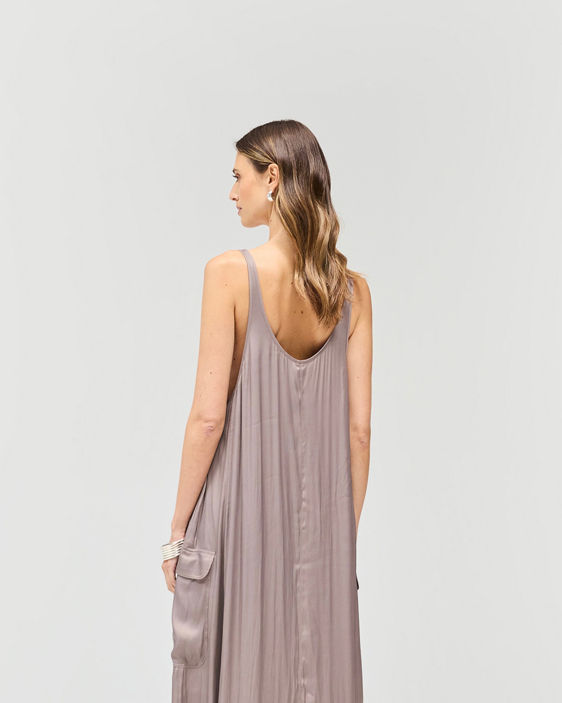 Adrenaline Maxi Dress - Chocolate