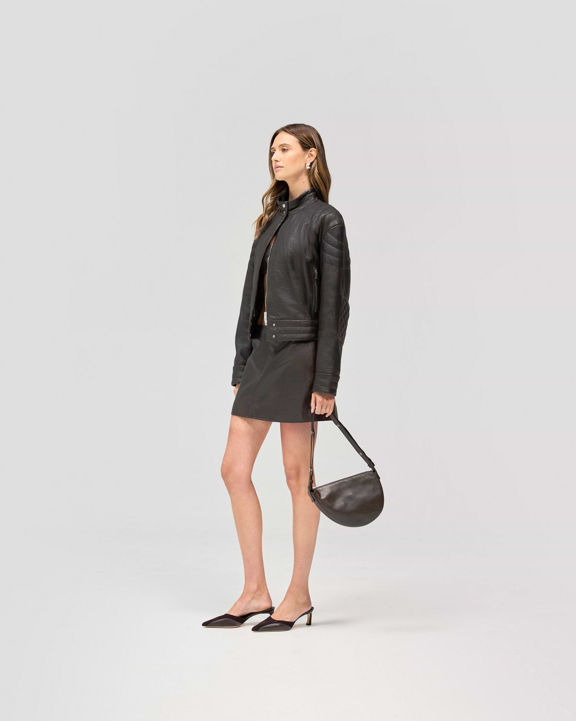 Drive Skirt - Dark Chocolate