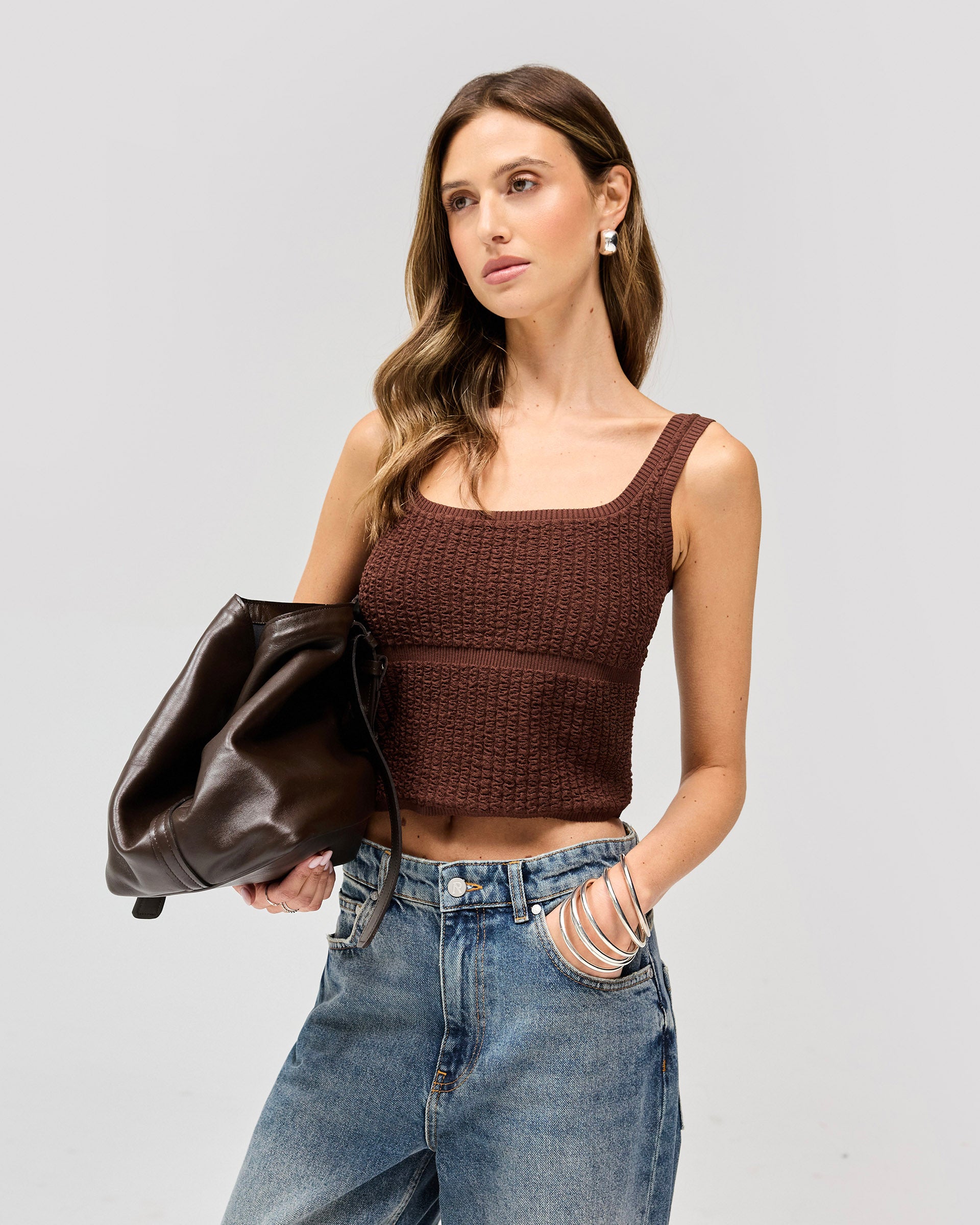 Micro Cami - Coffee Quartz