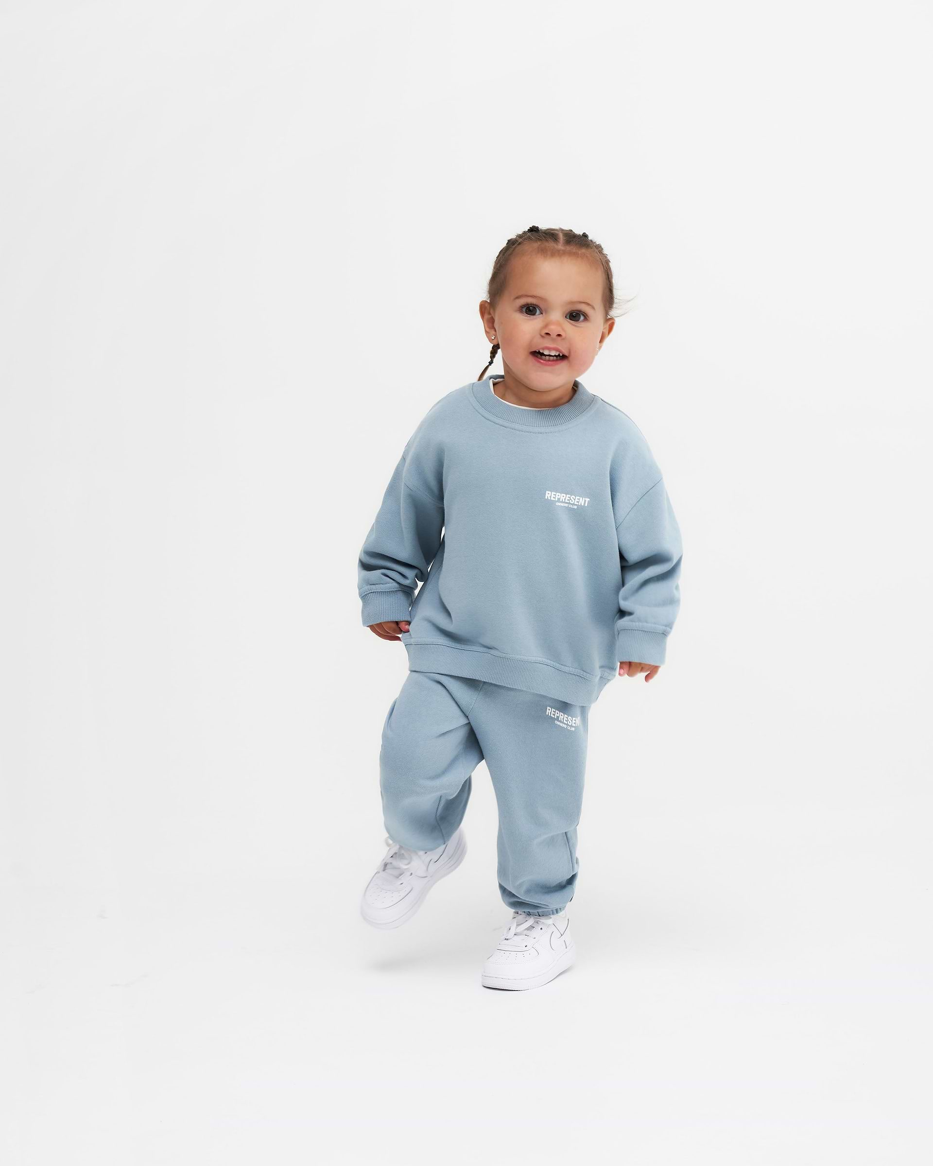 Represent Mini Owners Club Sweatpants - Powder Blue