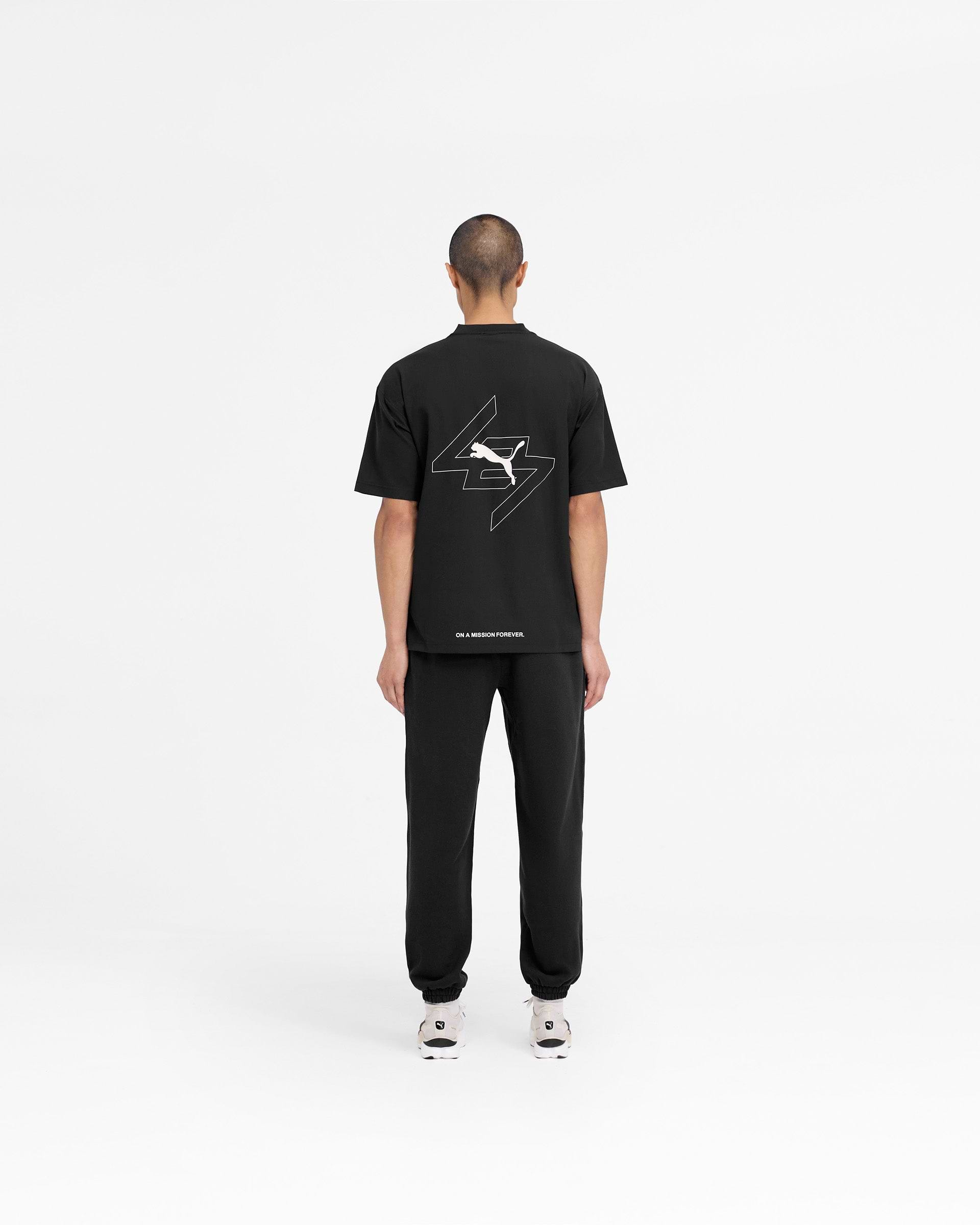 247 X Puma Oversized T-Shirt - Black