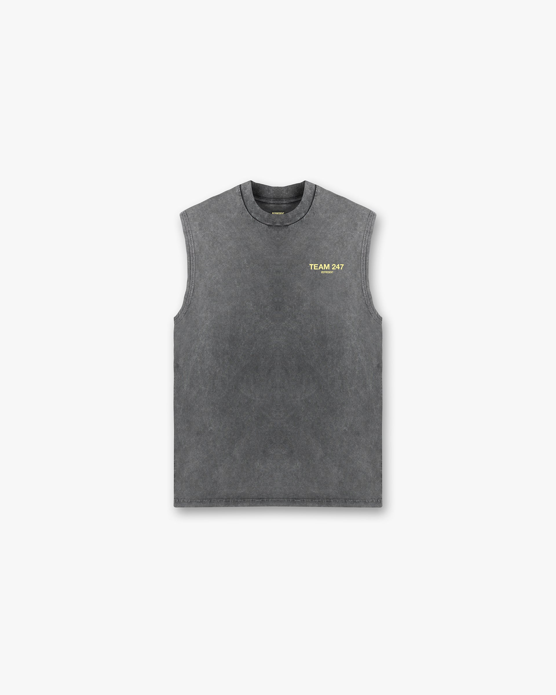 Team 247 Oversized Tank - Pewter Lemon