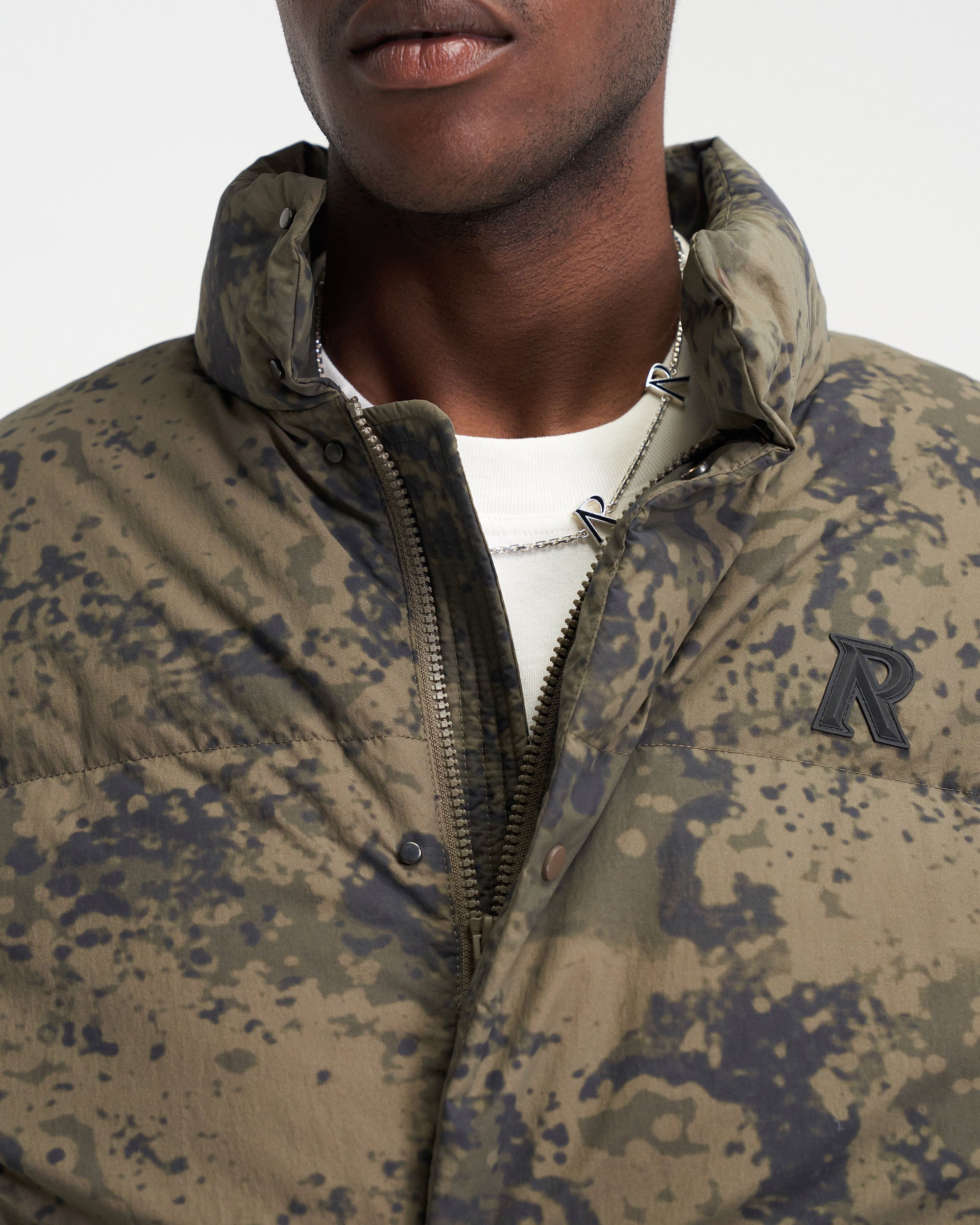 Puffer Jacket - Camo