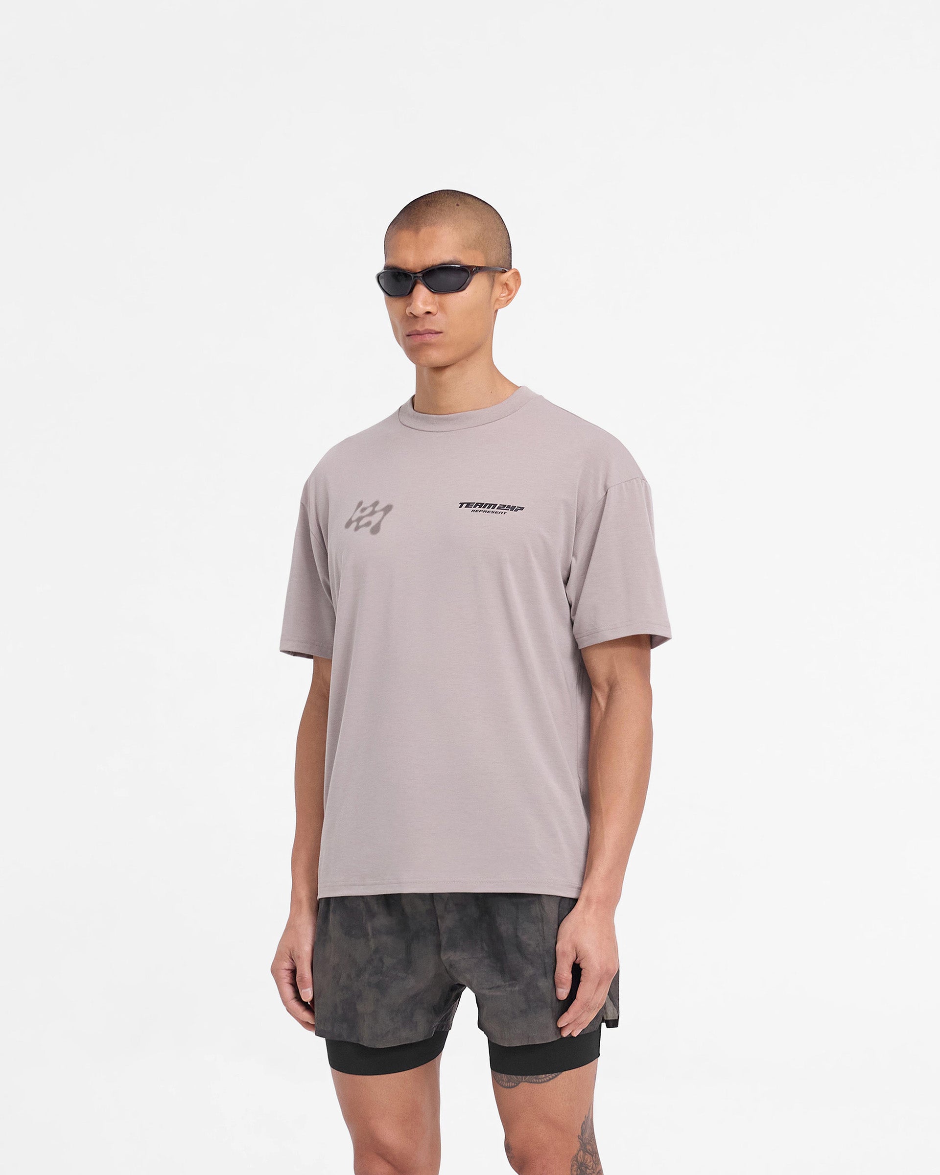 247 Future Terrains Oversized T-Shirt - Moonrock