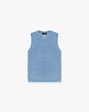 Washed Knit Vest