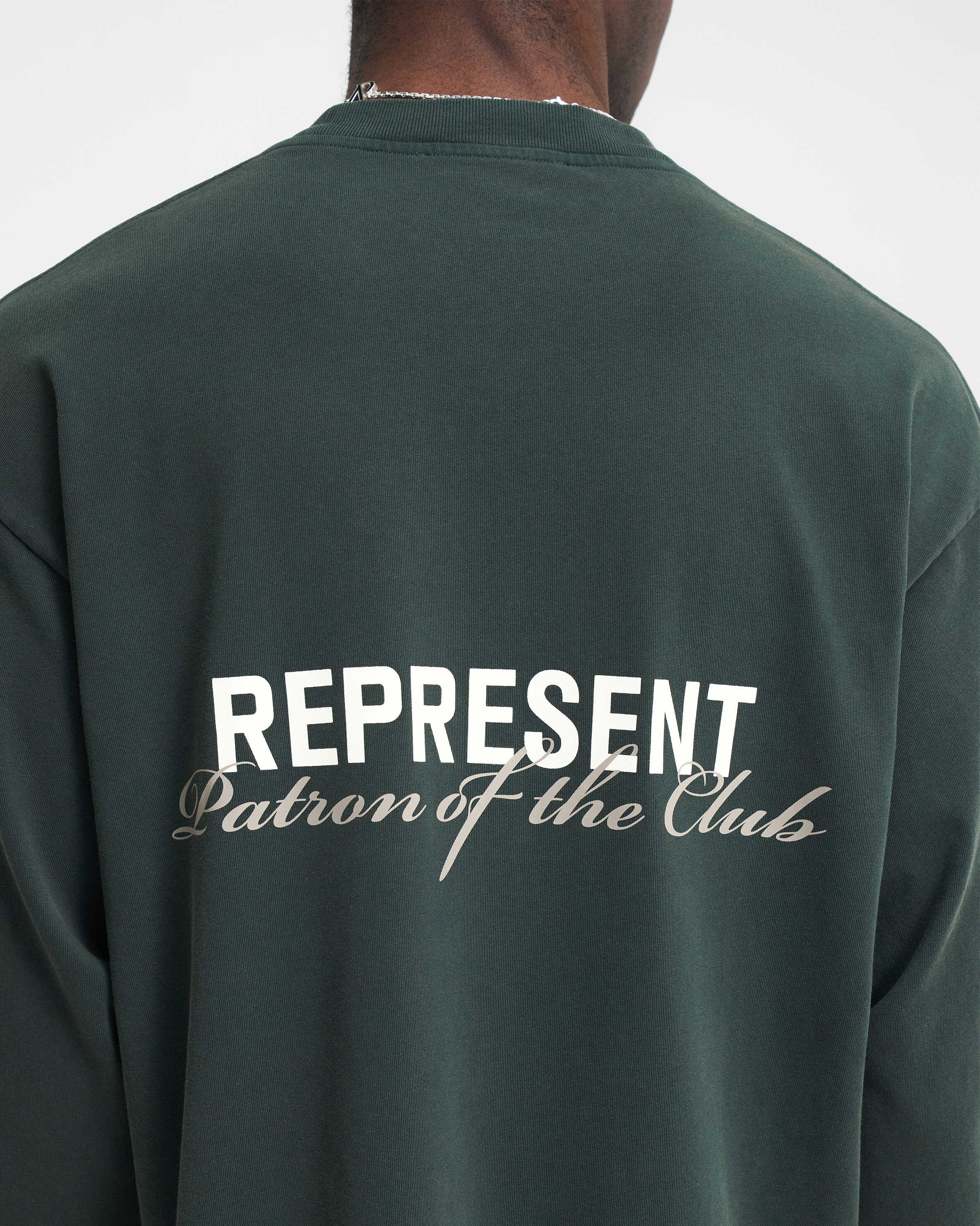 Patron Of The Club Long Sleeve T-Shirt - Forest Green