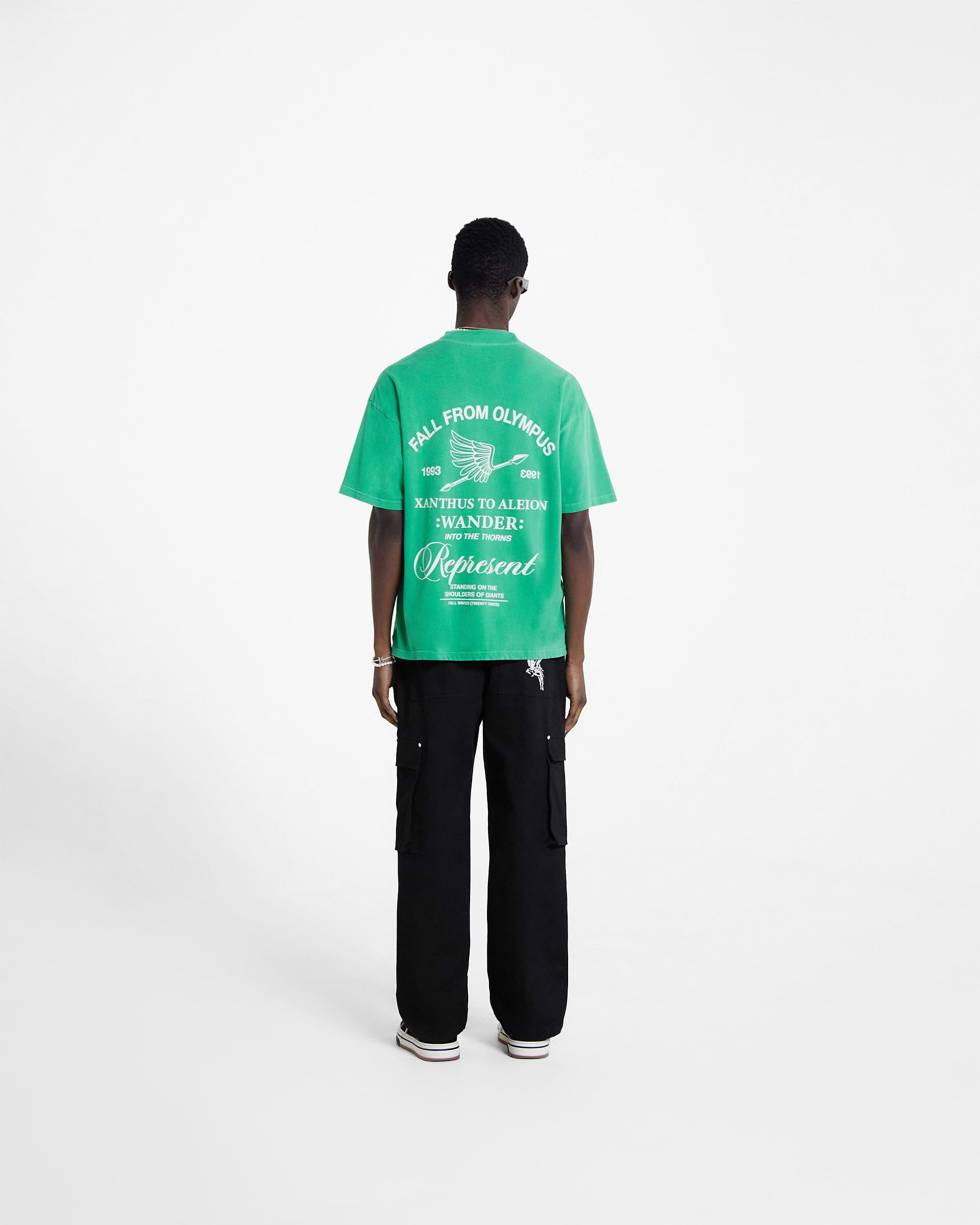 Fall From Olympus T-Shirt - Island Green