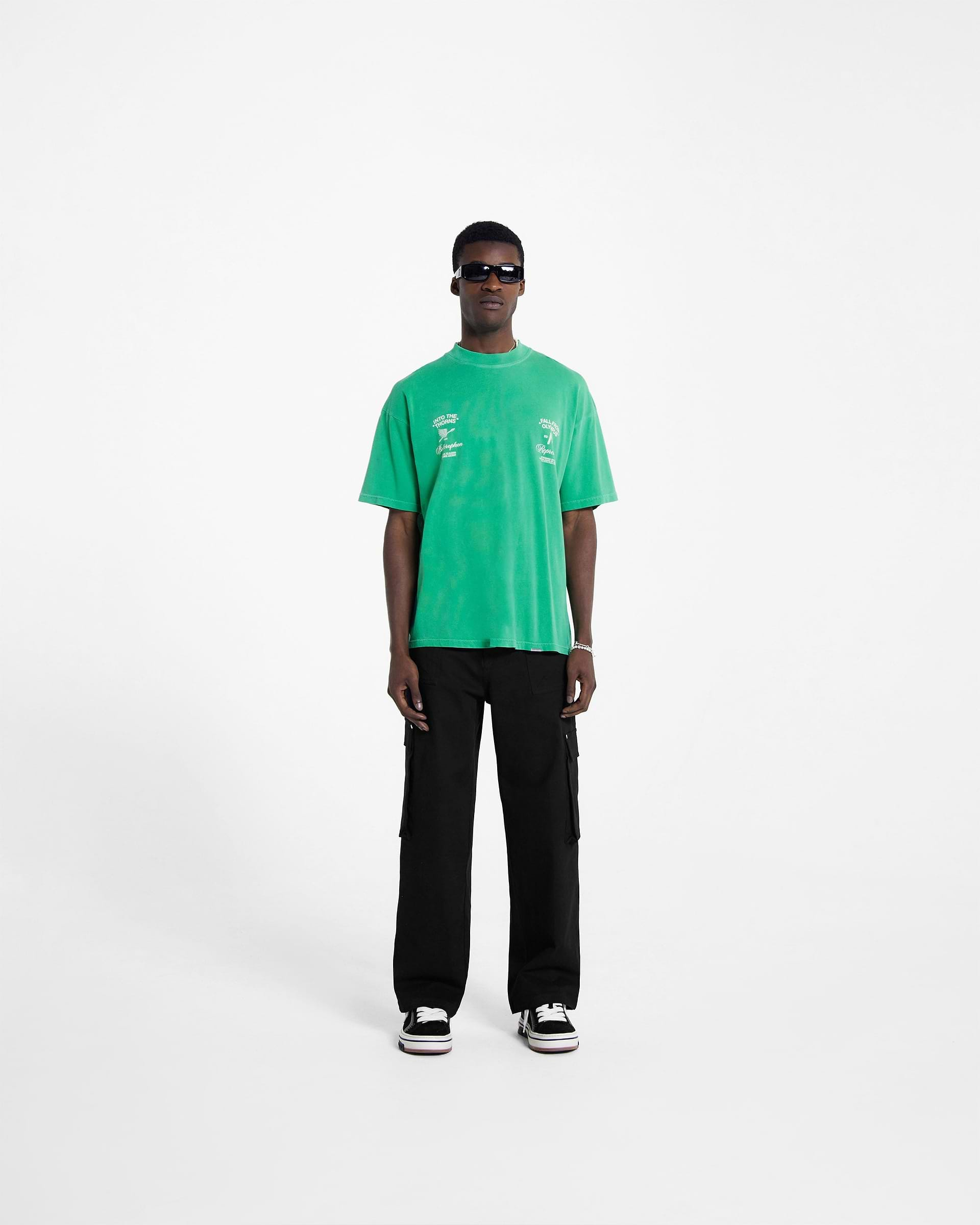 Fall From Olympus T-Shirt - Island Green