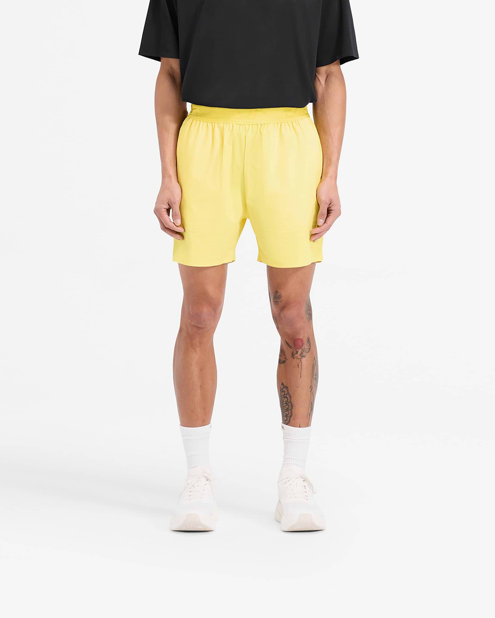 Team 247 Fused Shorts - Lemon