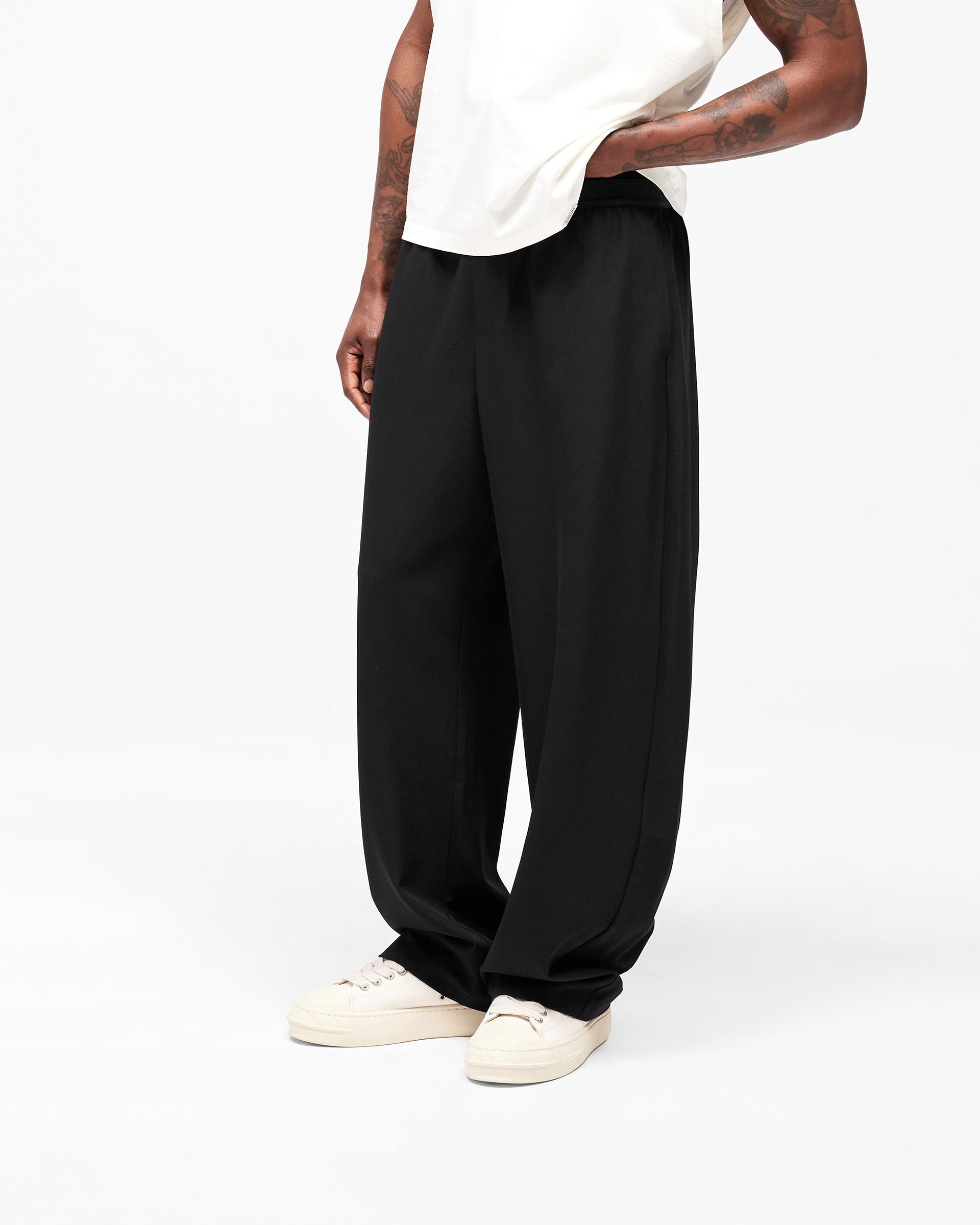 Initial Tape Pant - Jet Black