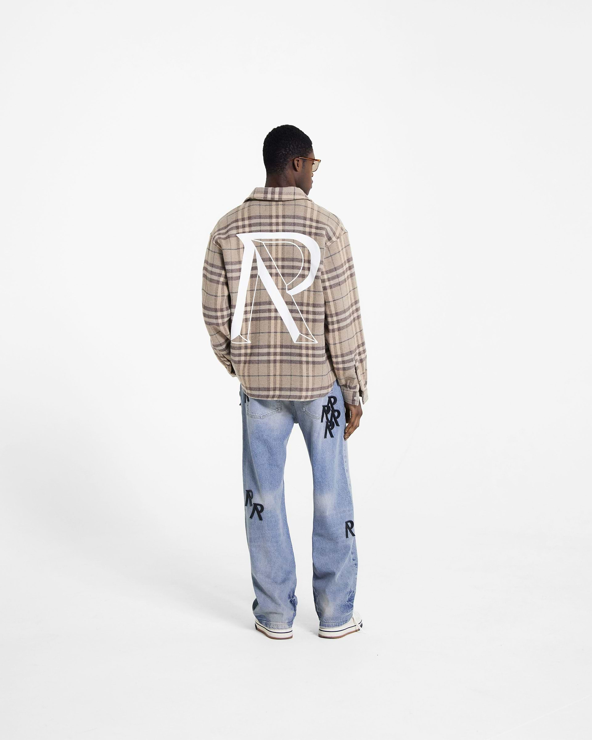 R3 Initial Baggy Denim - Blue