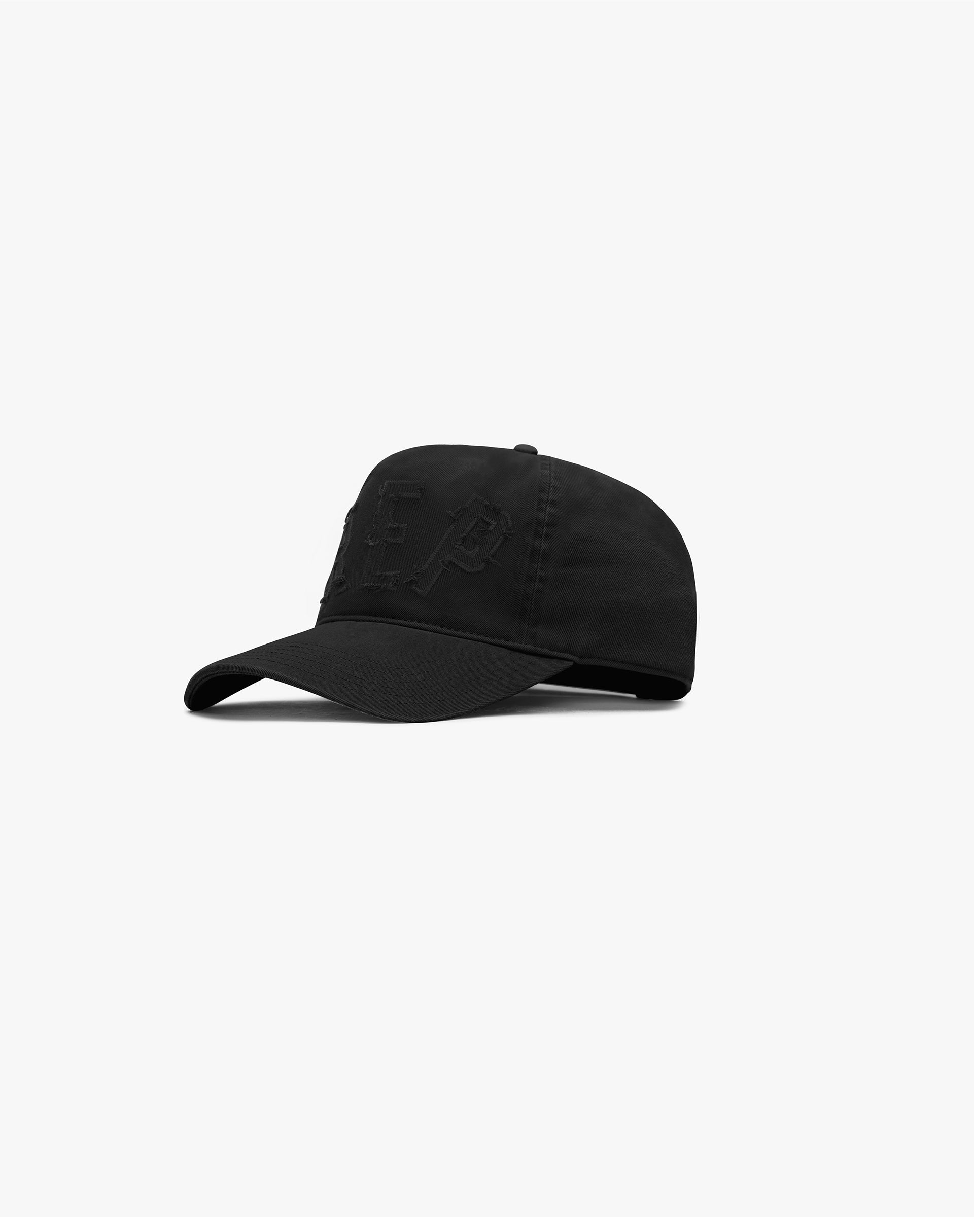 Applique Rep Cap - Black