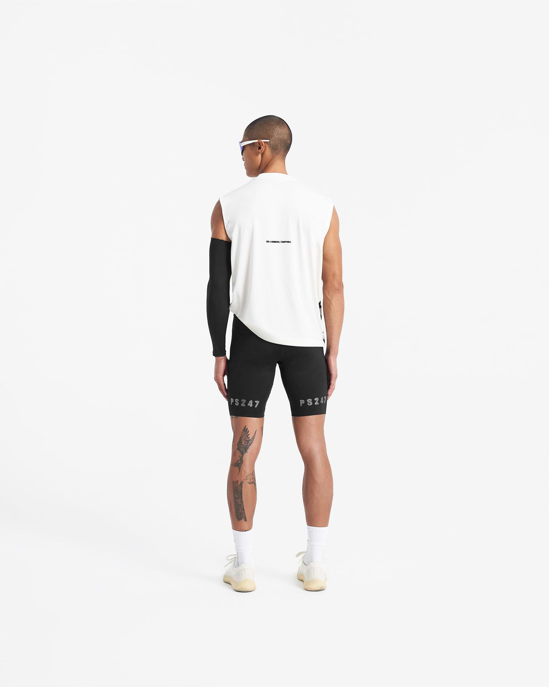 247 X Puresport Oversized Tank - Flat White