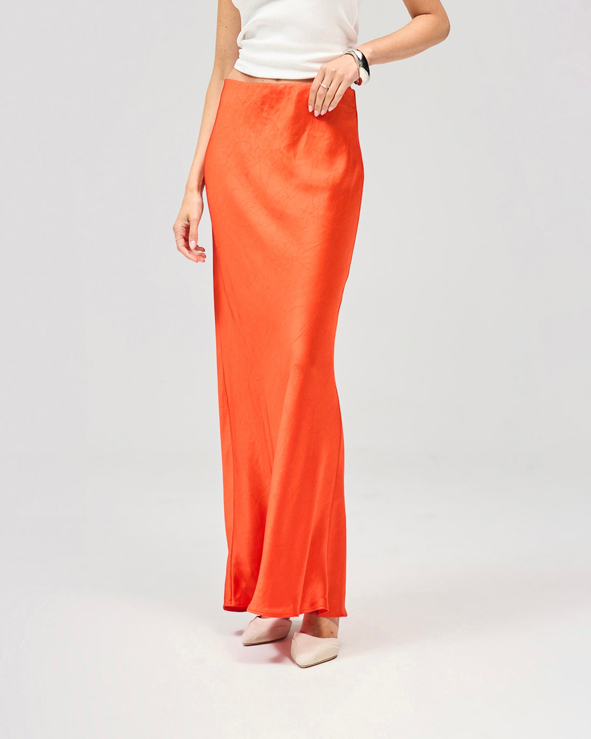 Fantasy Skirt - Bright Orange