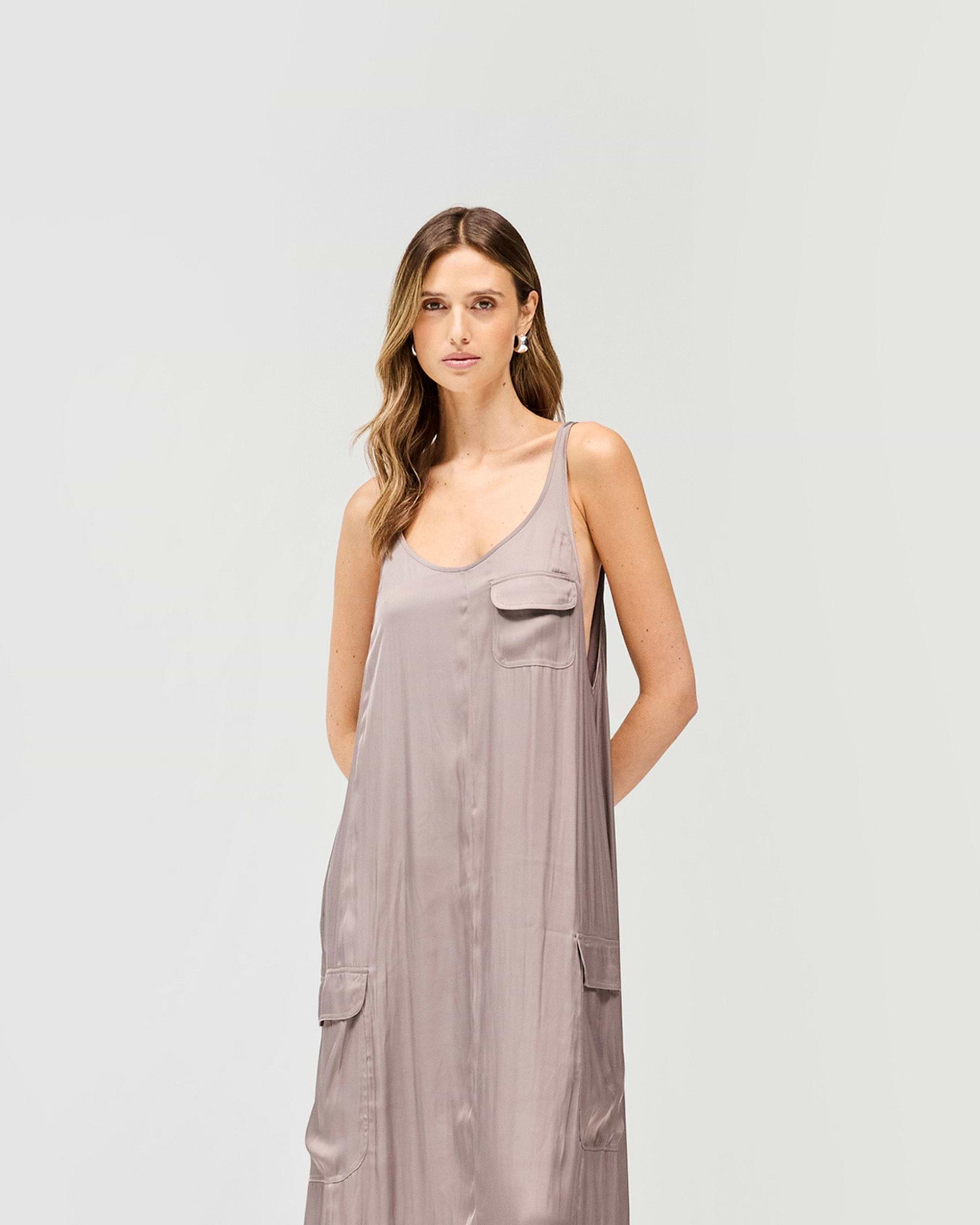 Adrenaline Maxi Dress - Chocolate