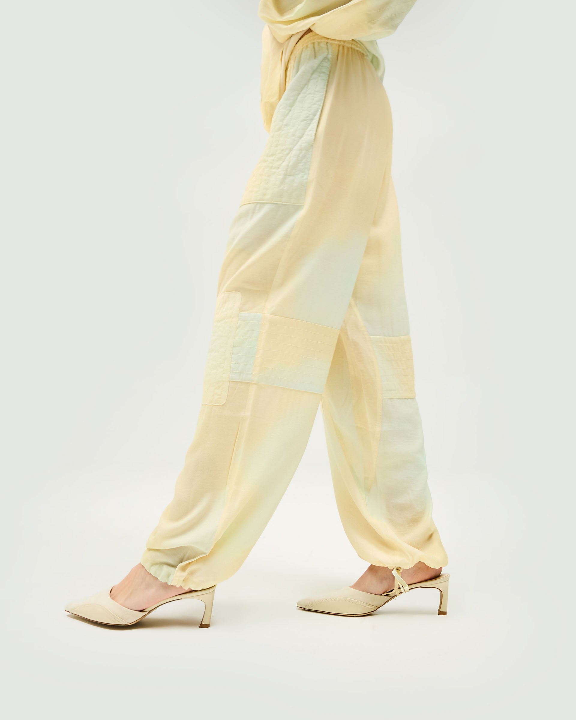 Storm Tracksuit Bottom - Storm Print Natural