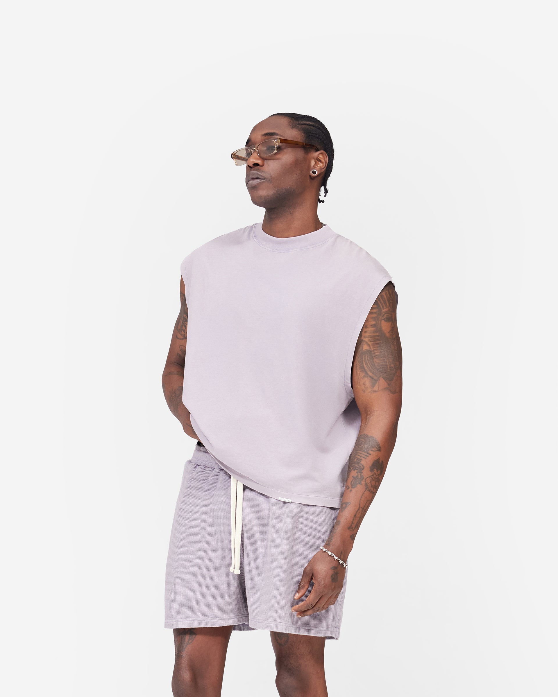 Initial Boxy Tank - Mist