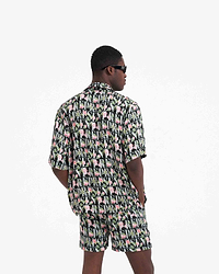 Floral Represent Shirt - Black