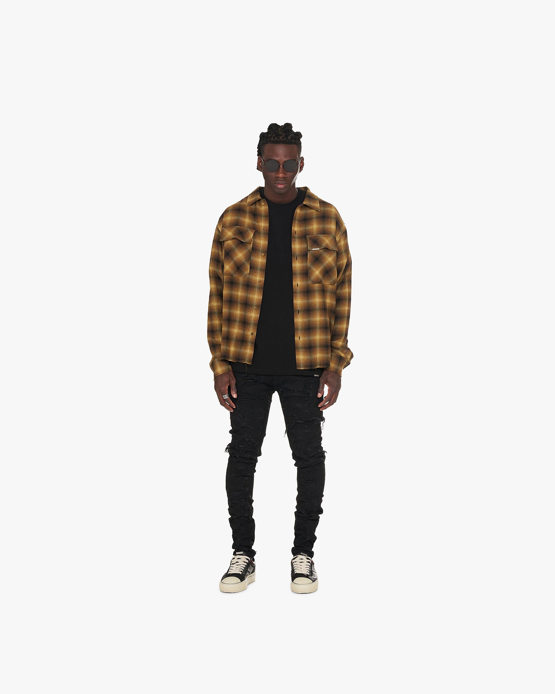 Shredded Denim - Black