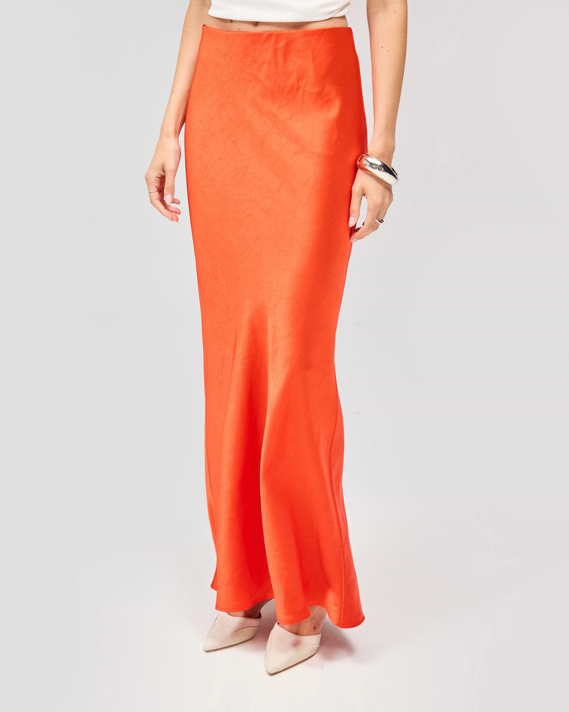 Fantasy Skirt - Bright Orange