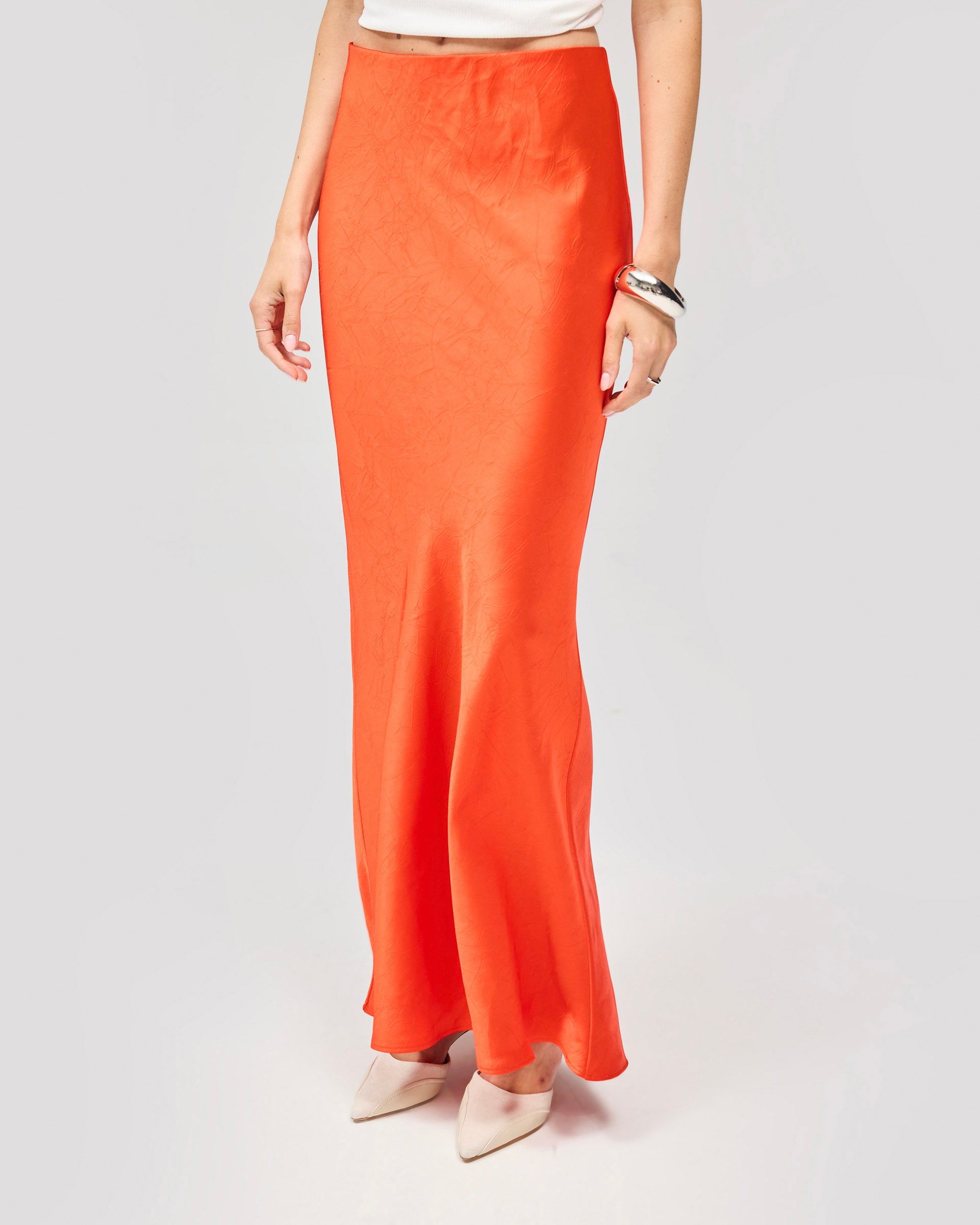 Fantasy Skirt - Bright Orange