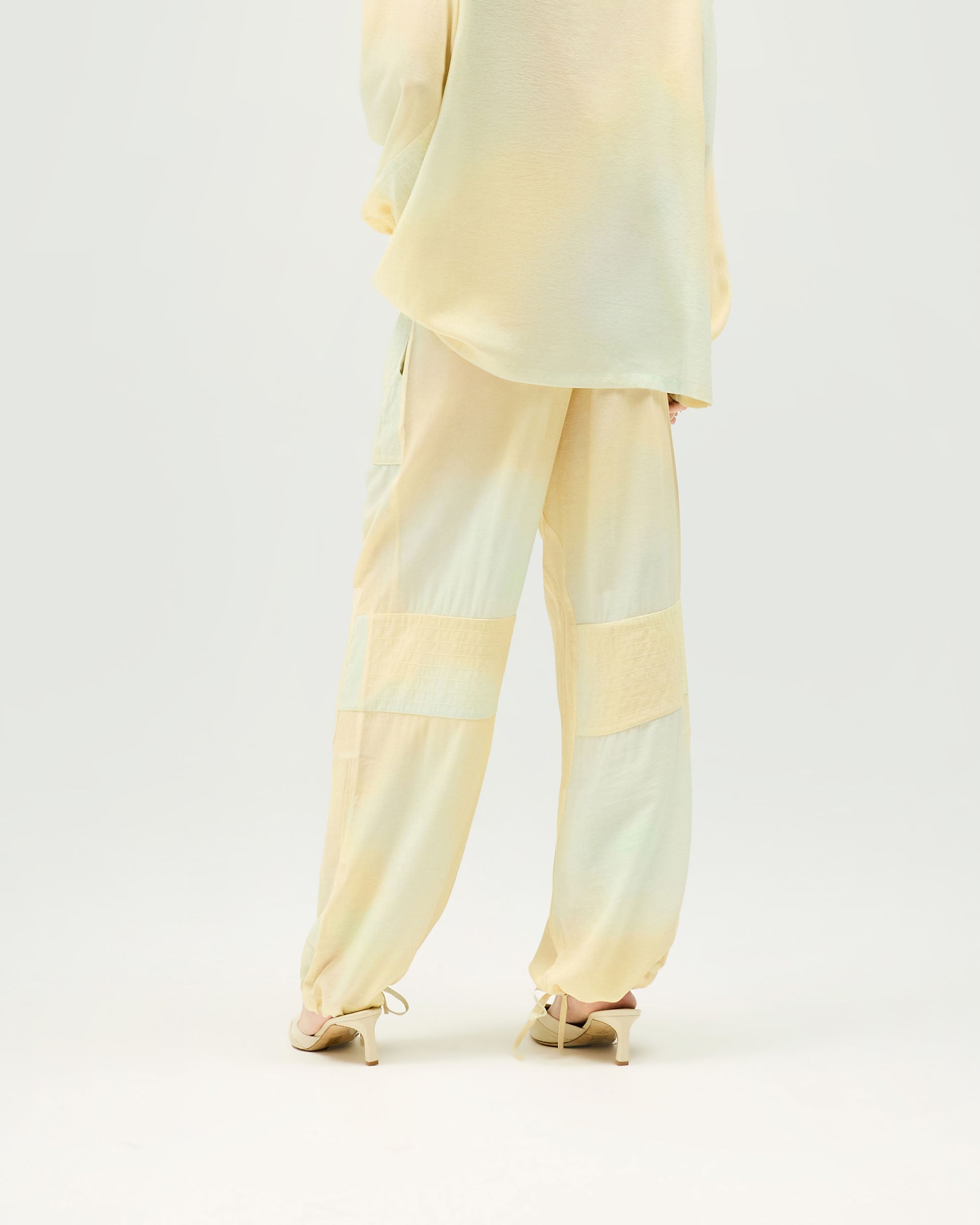Storm Tracksuit Bottom - Storm Print Natural