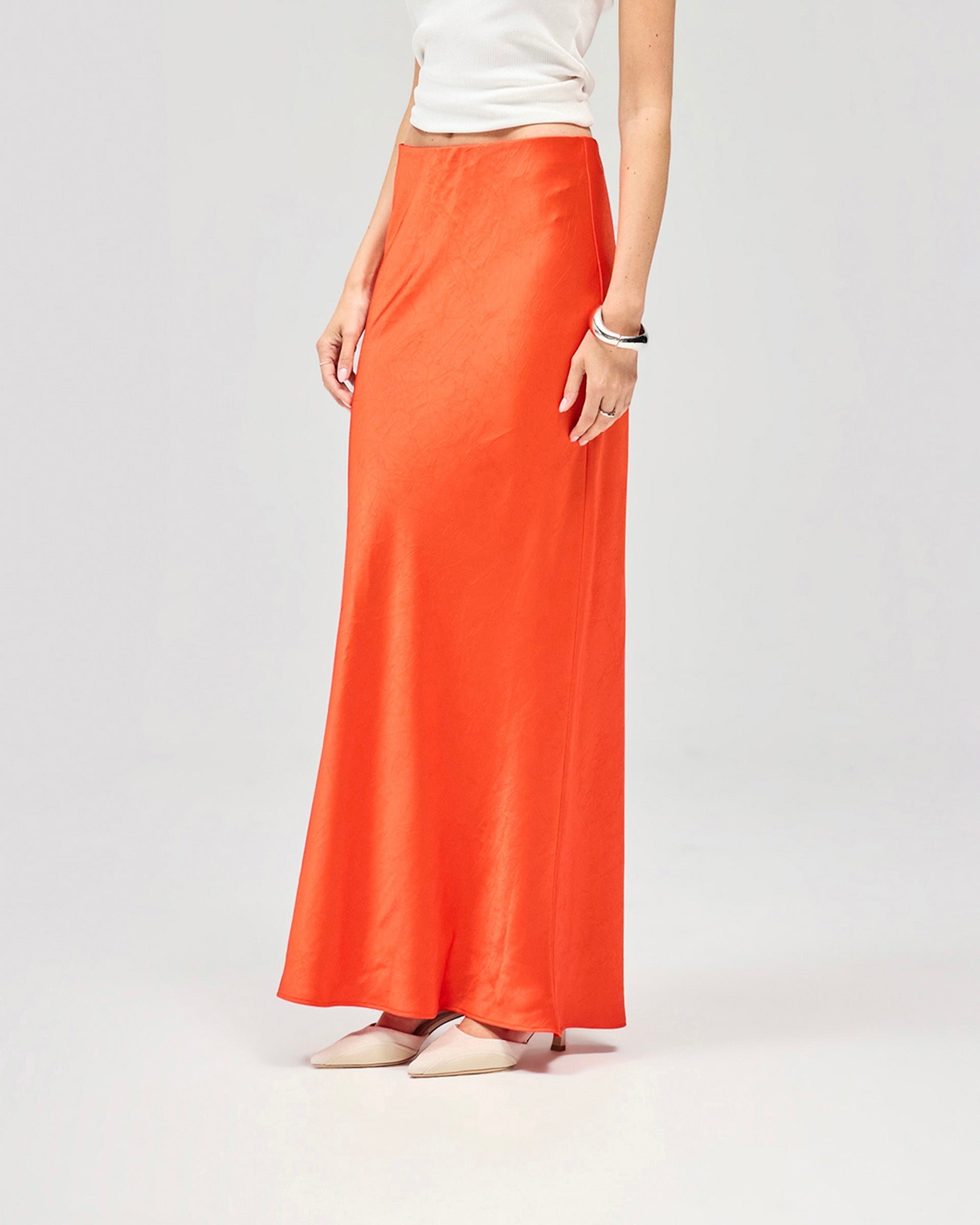 Fantasy Skirt - Bright Orange