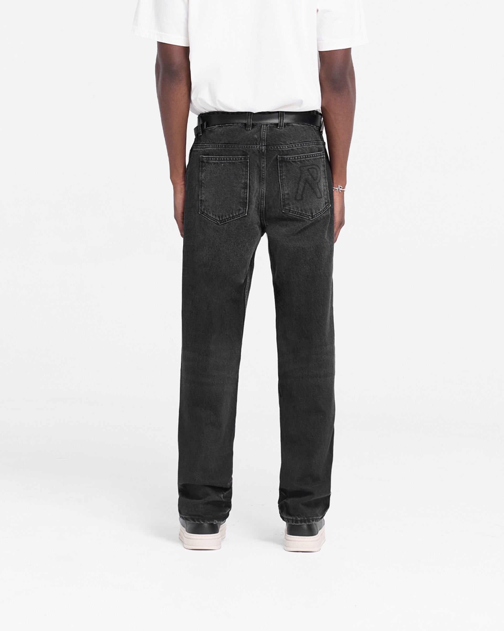 R2 Straight Leg Denim - Black