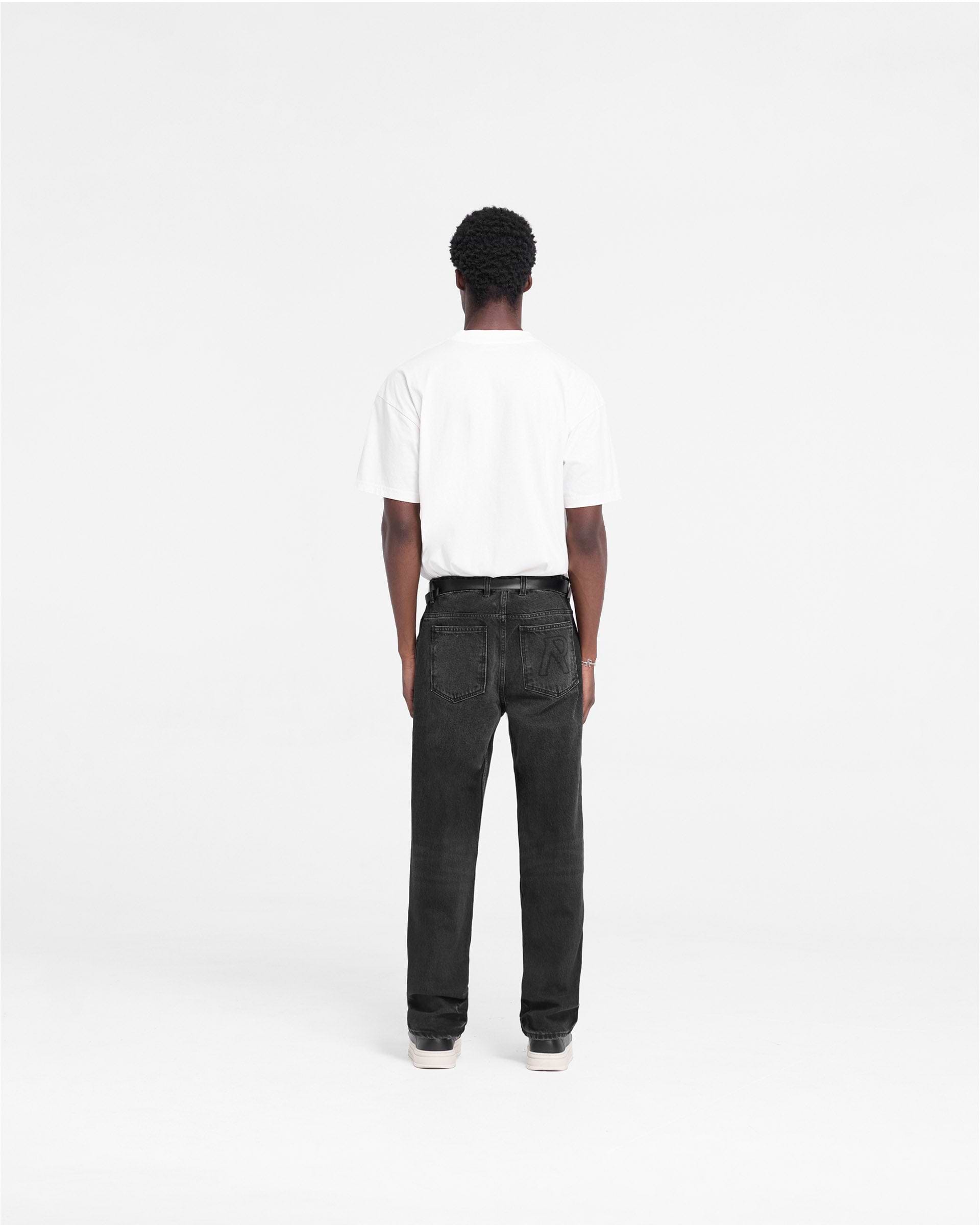 R2 Straight Leg Denim - Black