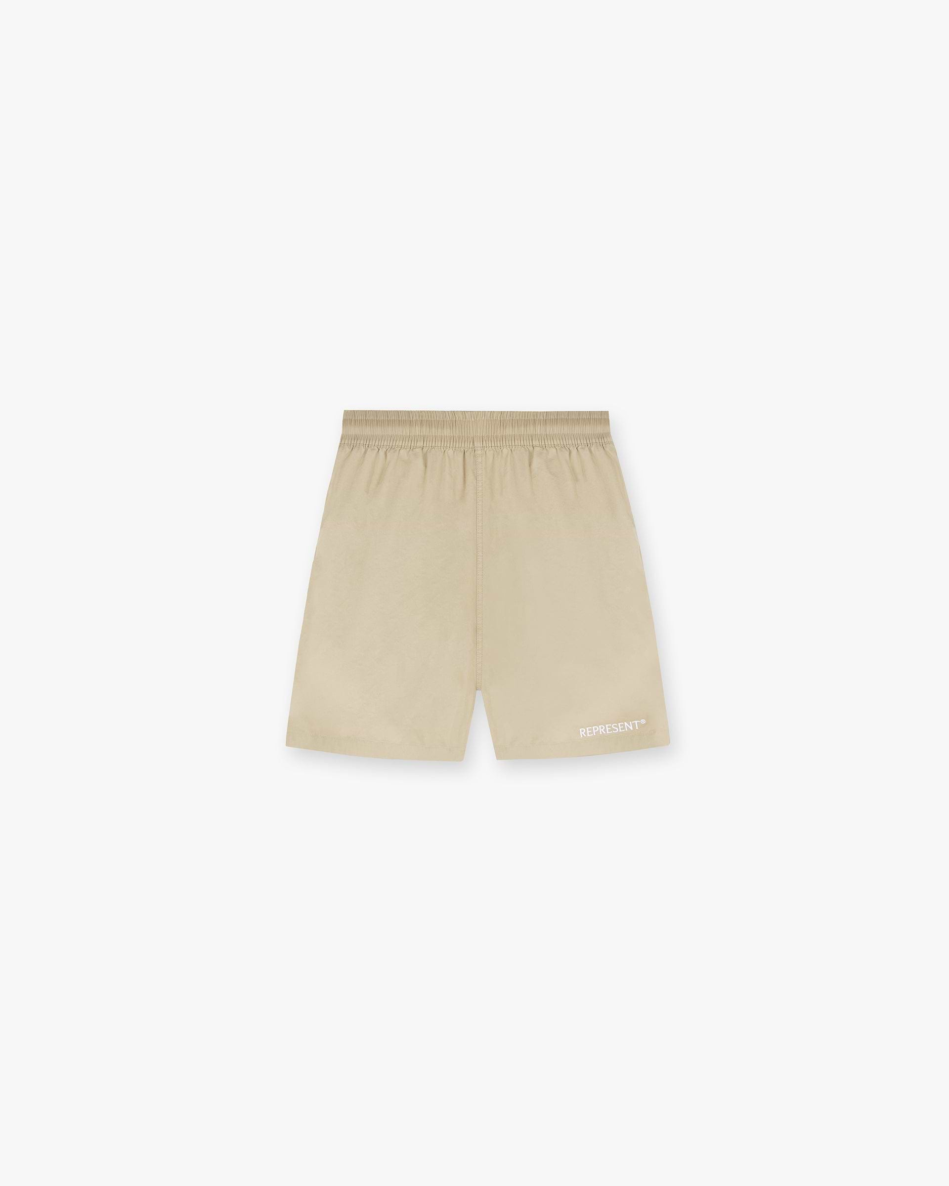 Represent Short - Washed Taupe