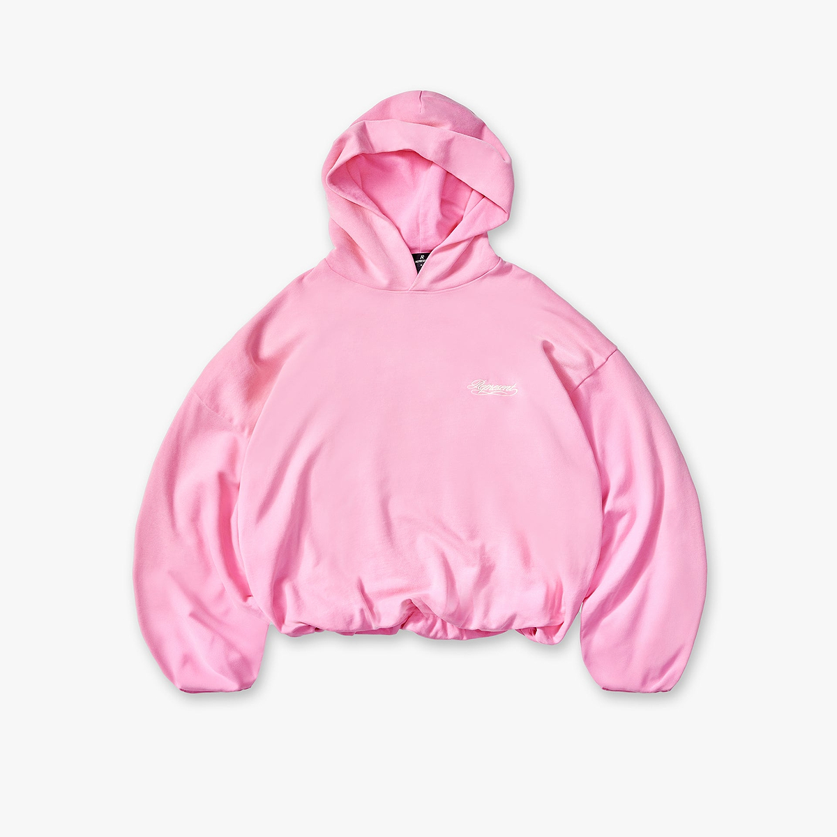 Pink Dual Layer Script Hoodie | Mens Hoodies | REPRESENT