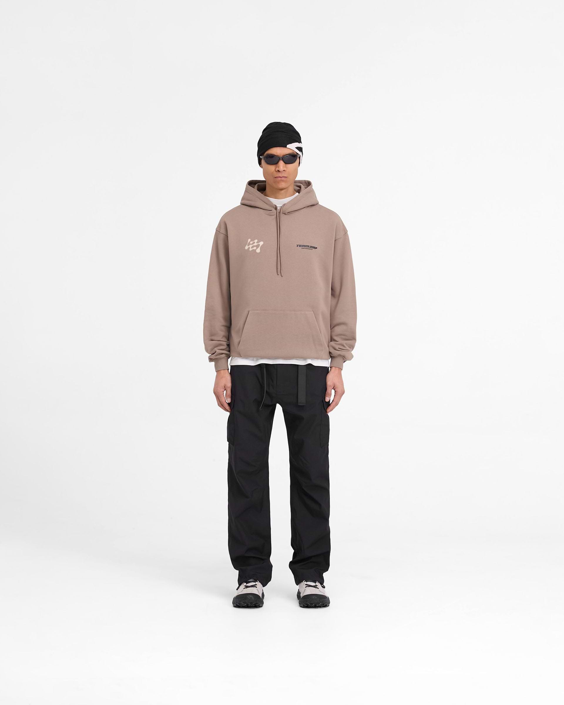 247 Future Terrains Oversized Hoodie - Umber