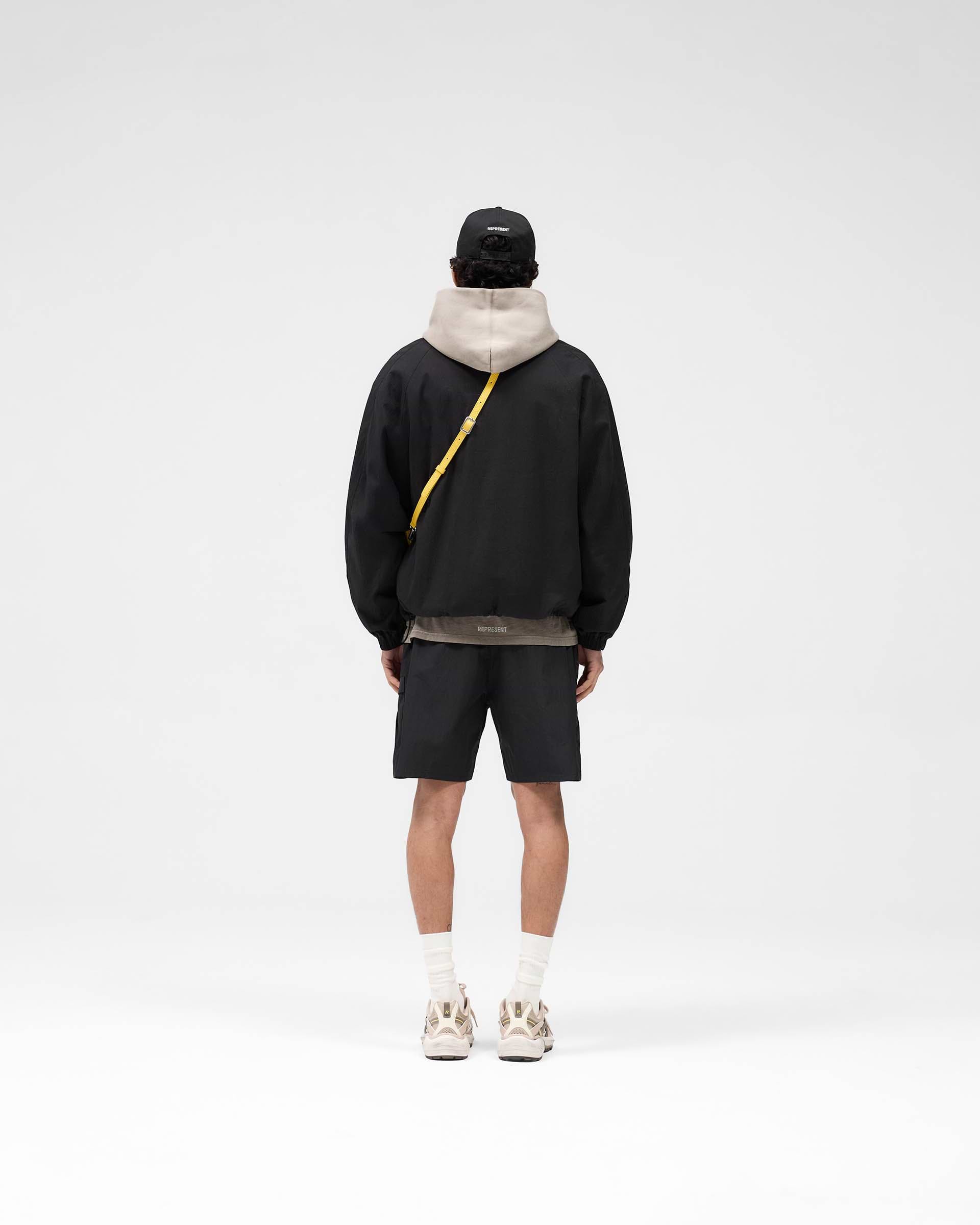 Black Quarter Zip Jacket | Jackets & Outwear | REPRESENT