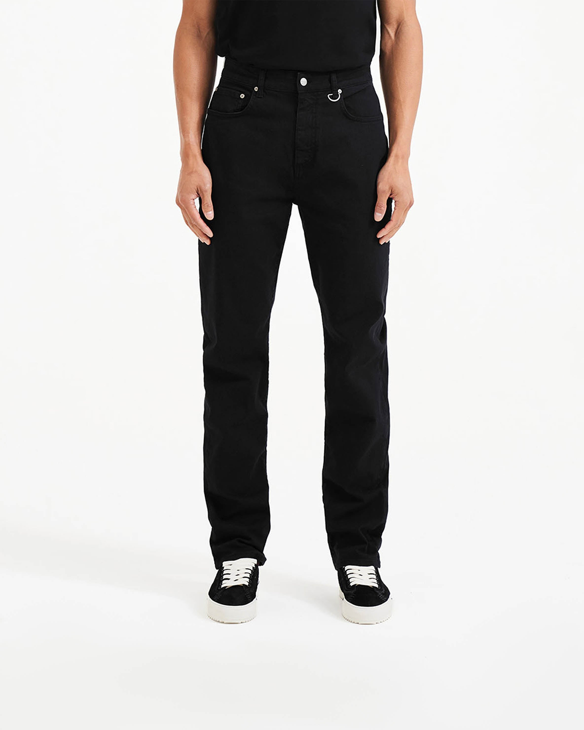 Black Baggy Denim | Men's Baggy Jeans | Represent Clo