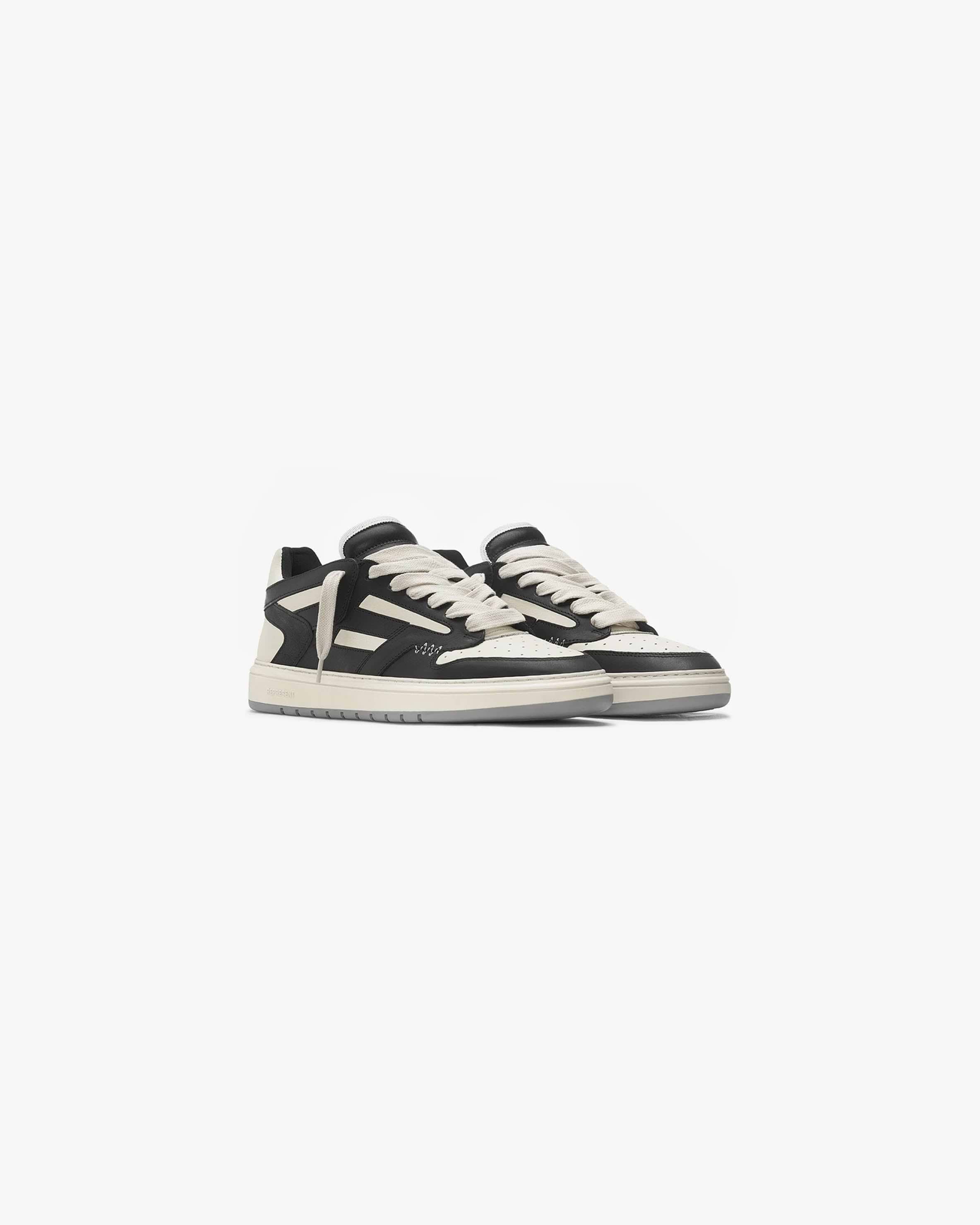 Womens Reptor Low - Black Vintage White