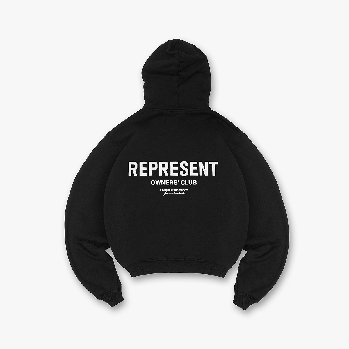 Black Zip Hoodie | Owners' Club | REPRESENT