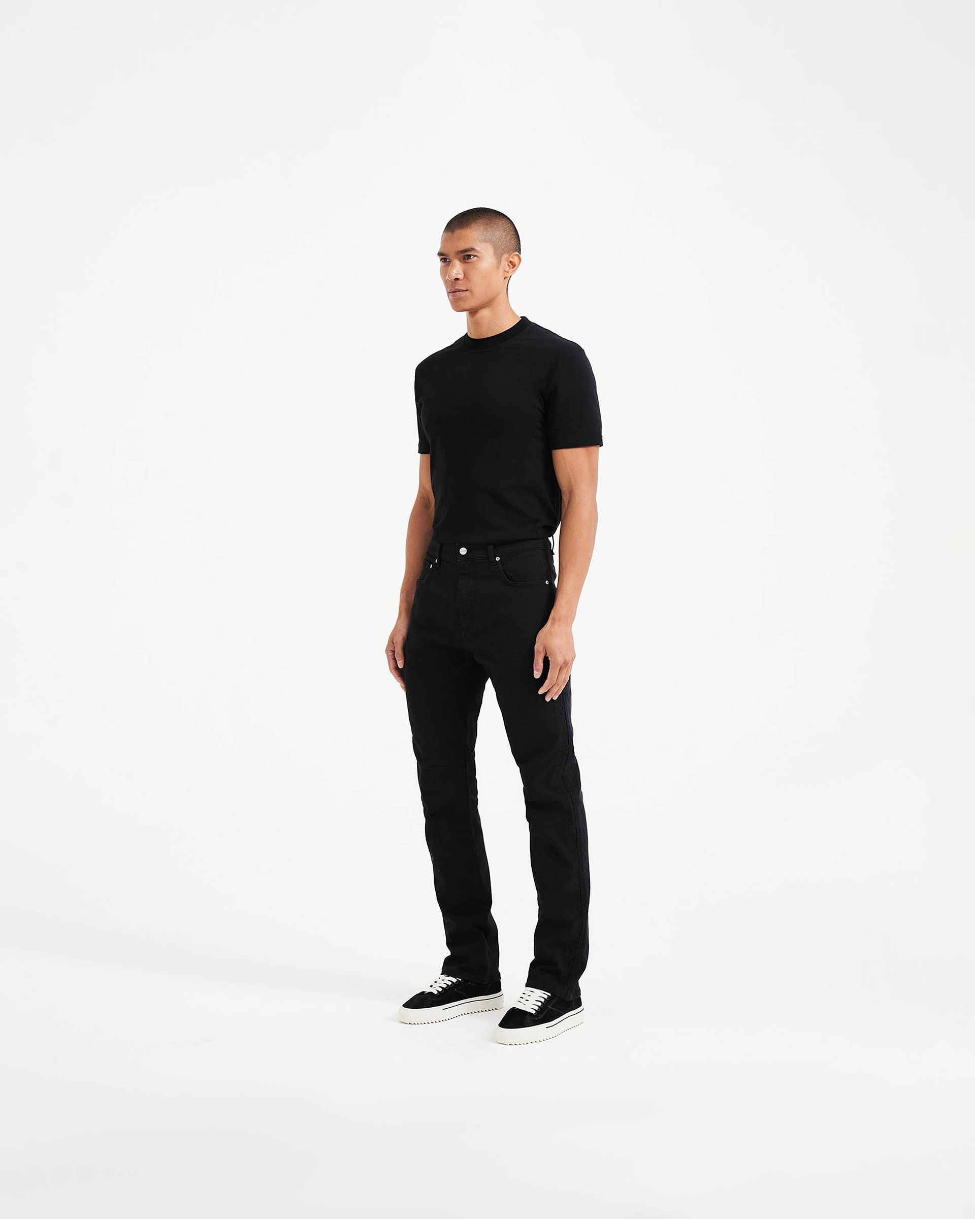 Shredded Denim - Black