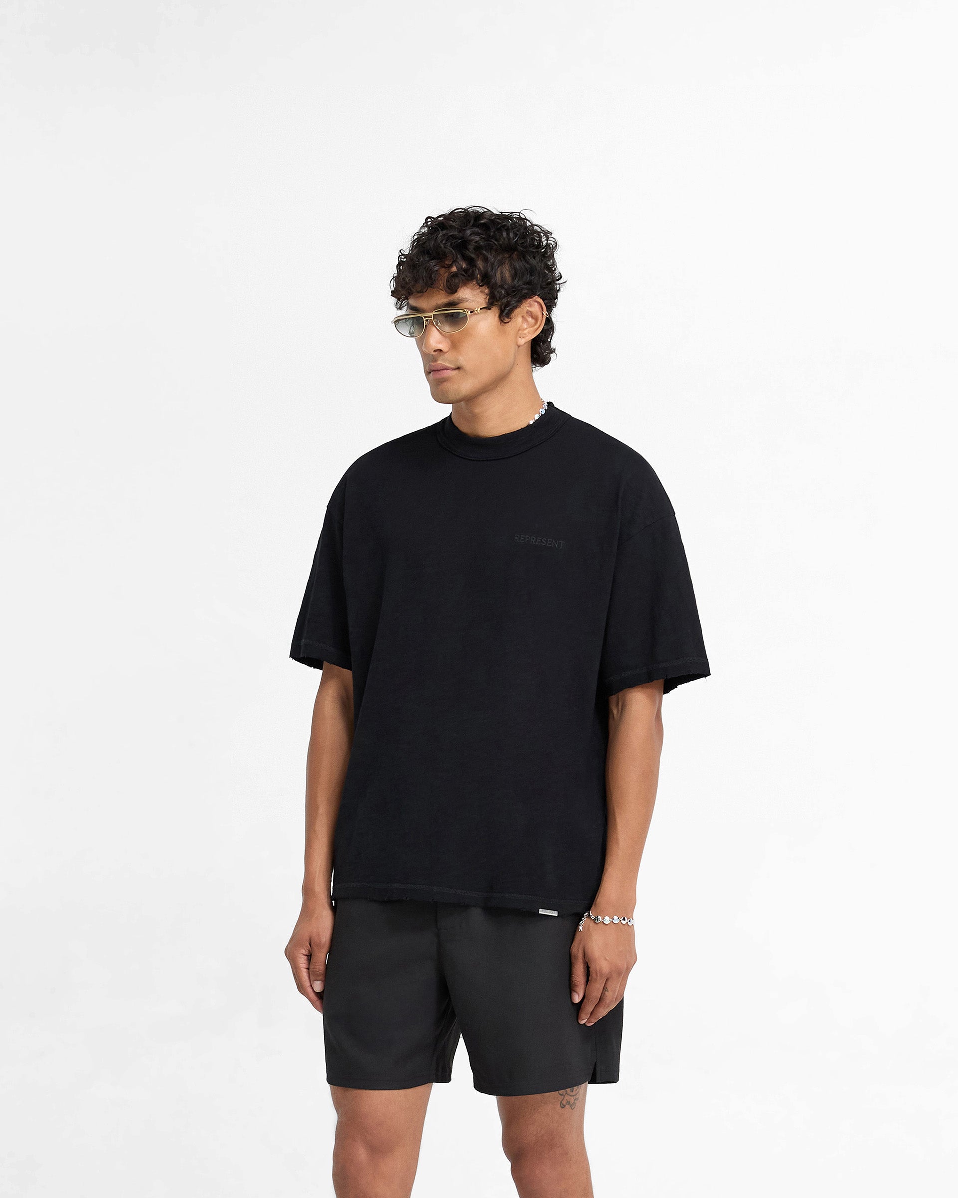 Slub T-Shirt - Jet Black