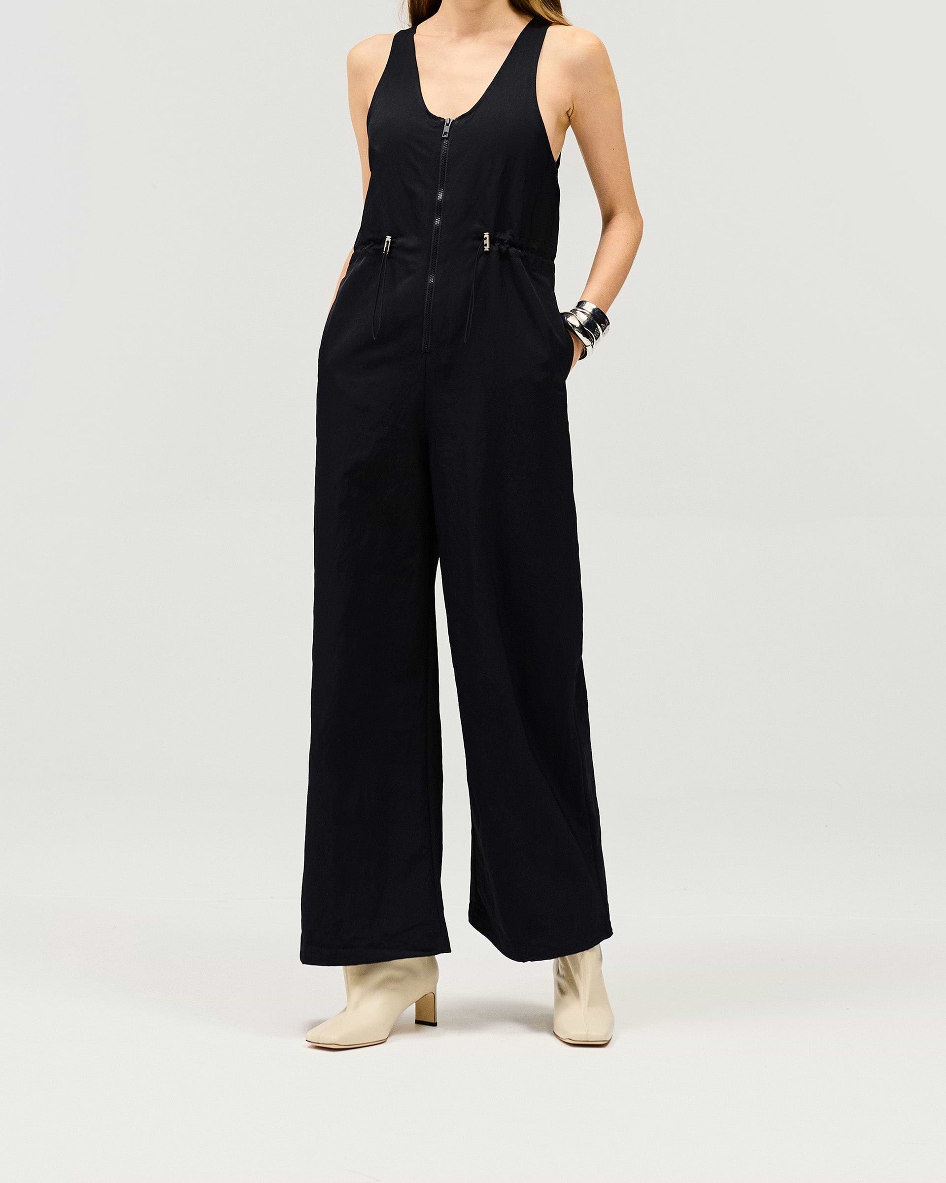 Subway Jumpsuit - Jet Black