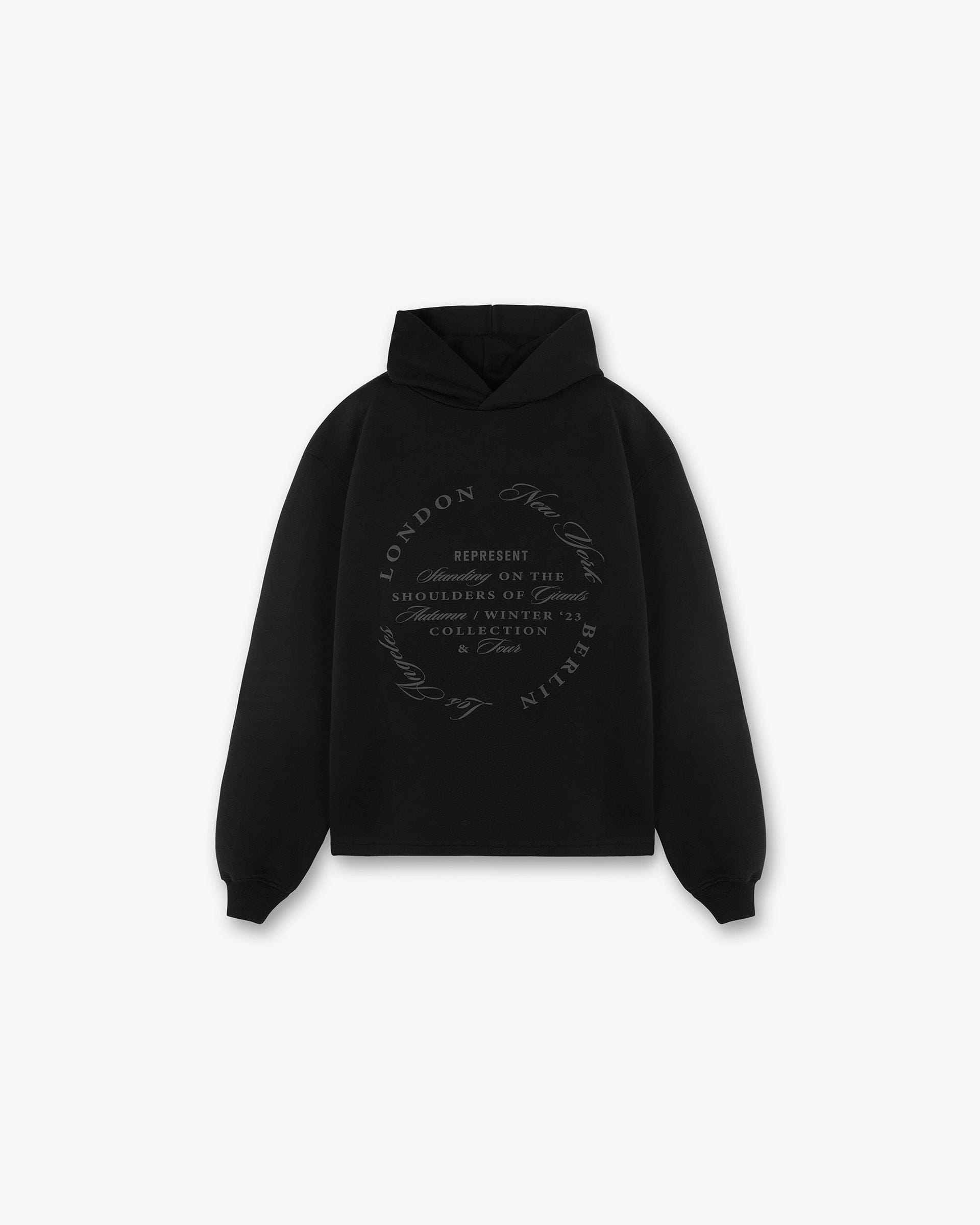 Season Tour Relaxed Hoodie - Black