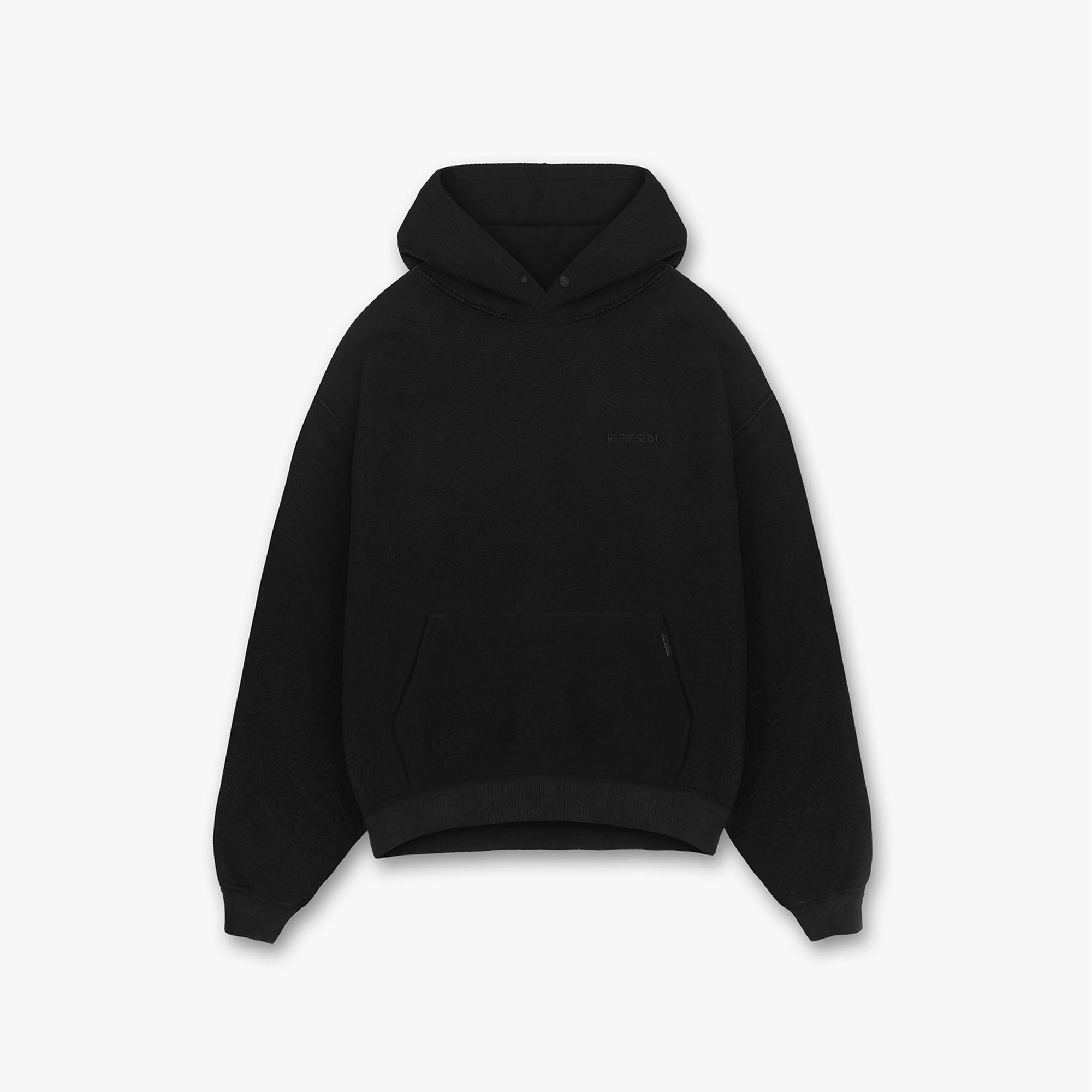 Dual Loopback Hoodie - All Black