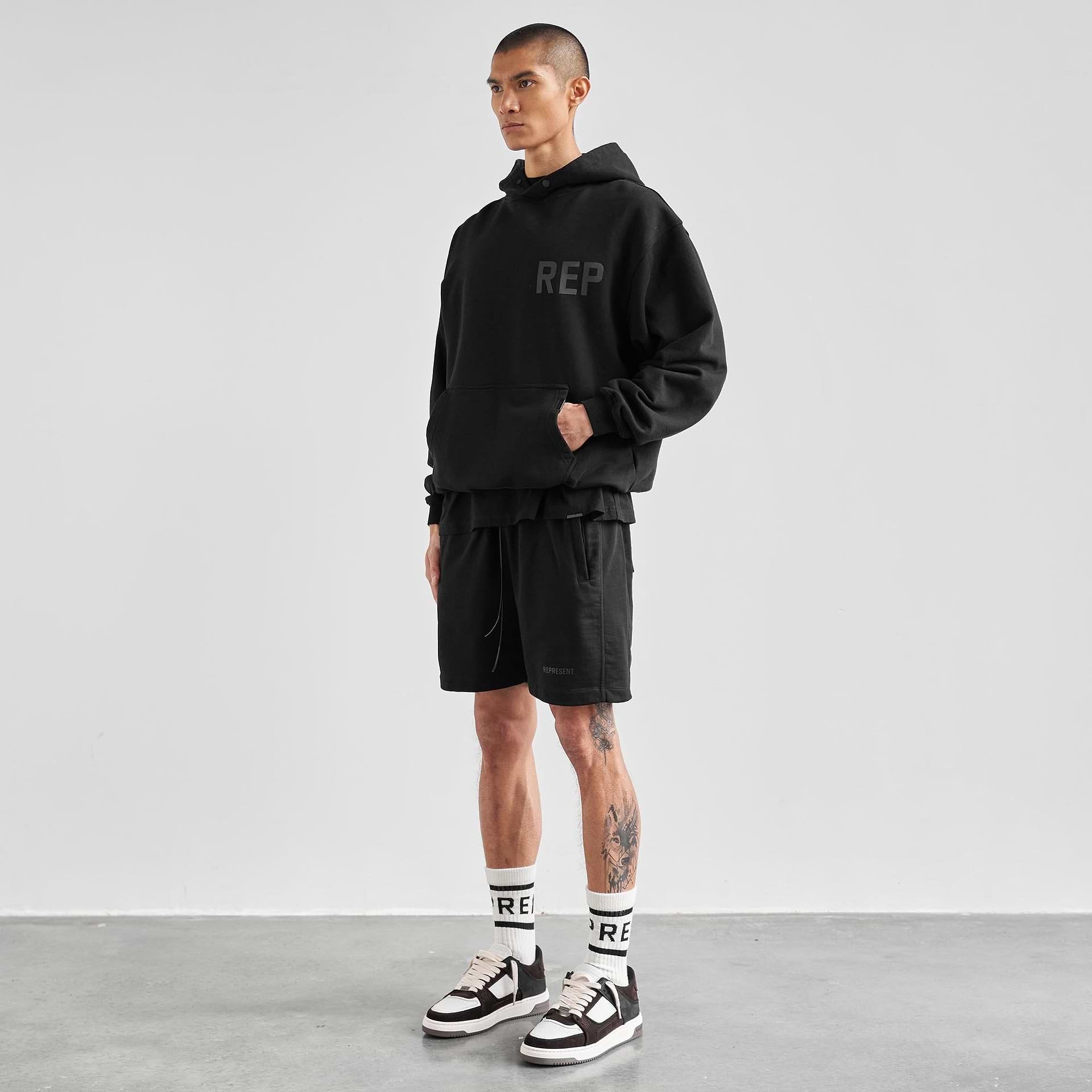 REP Hoodie - Black