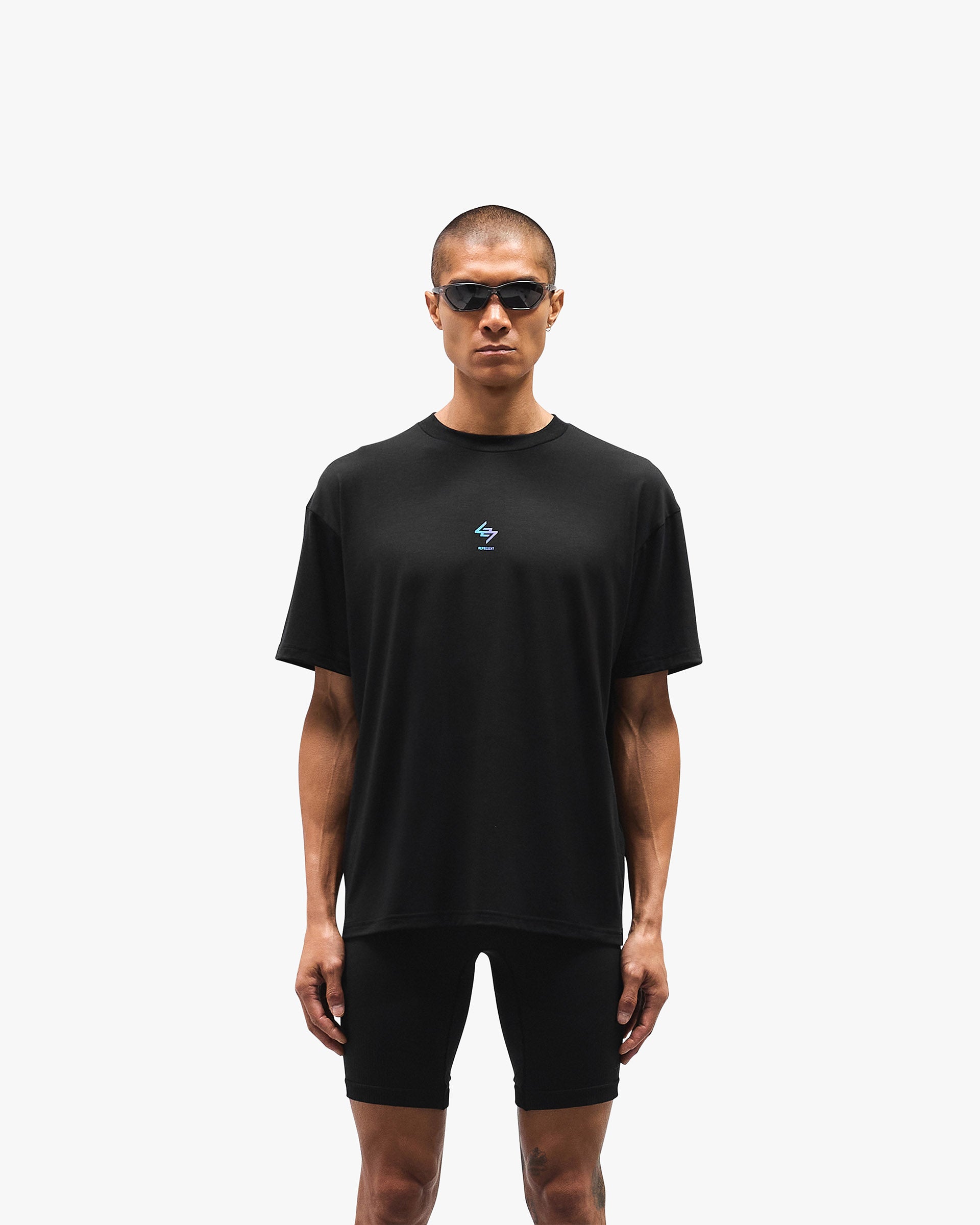 247 Oversized T-Shirt - Purple Fade