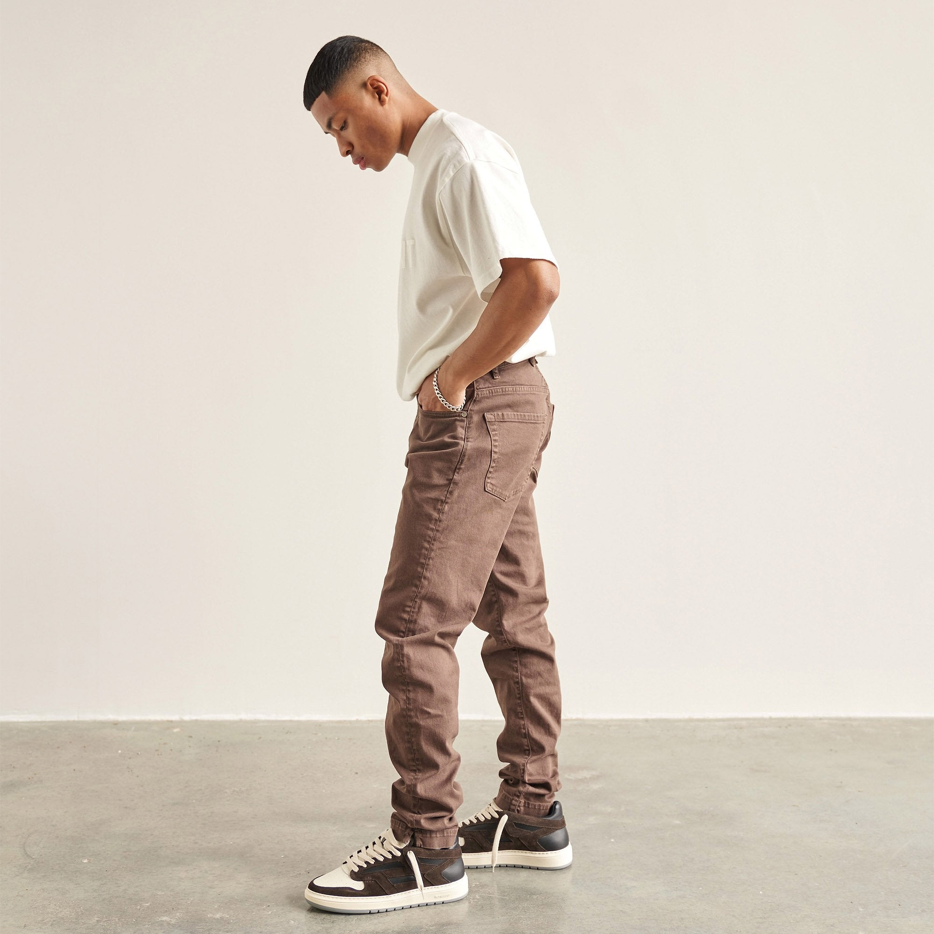 Baggy Denim - Brown