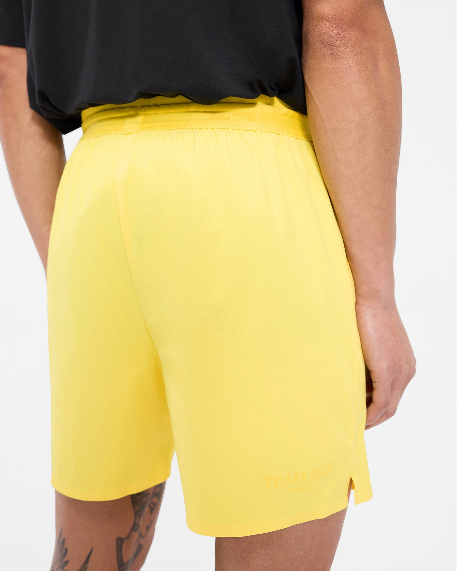 Team 247 Fused Shorts - Lemon