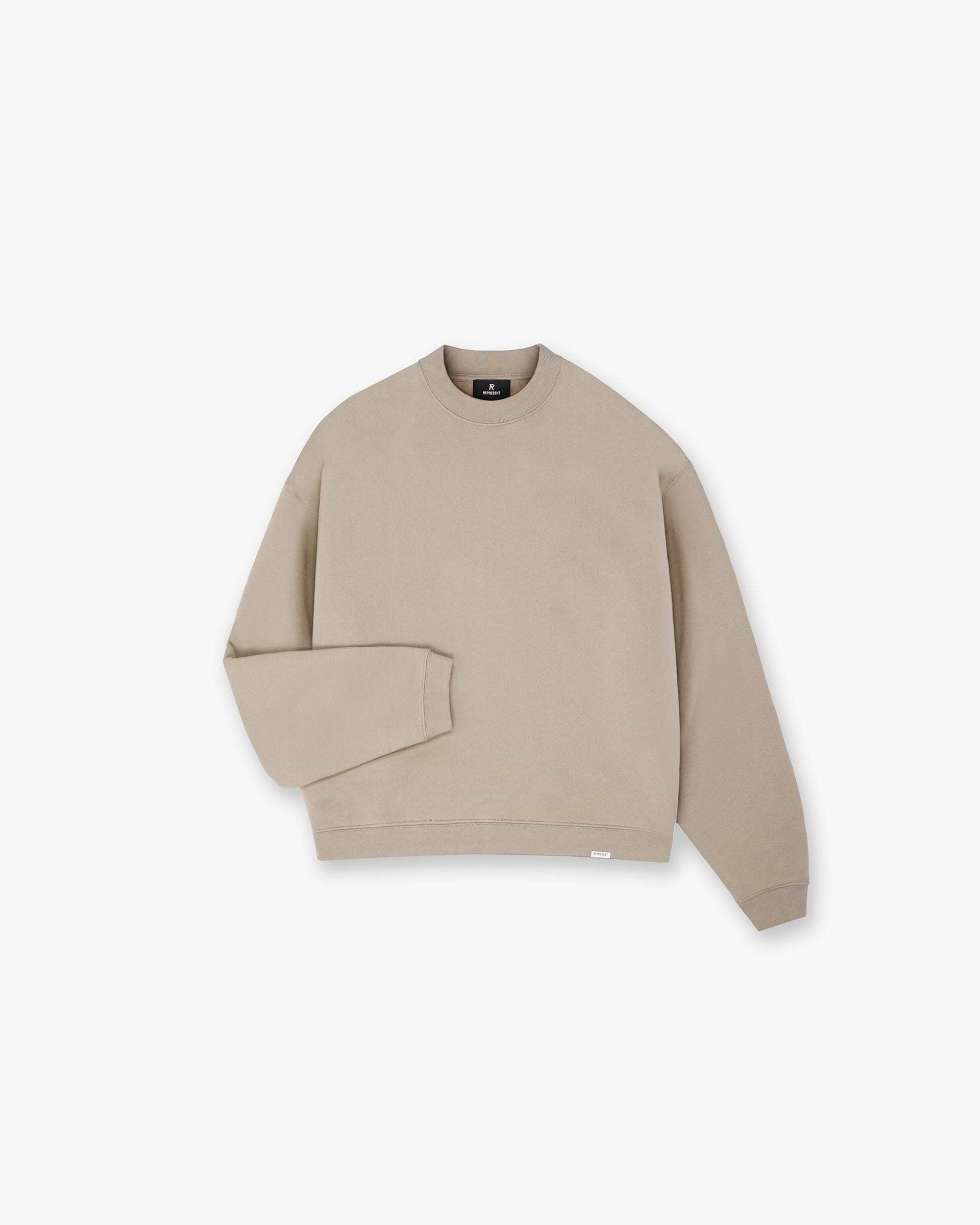 Initial Boxy Sweater - Dune