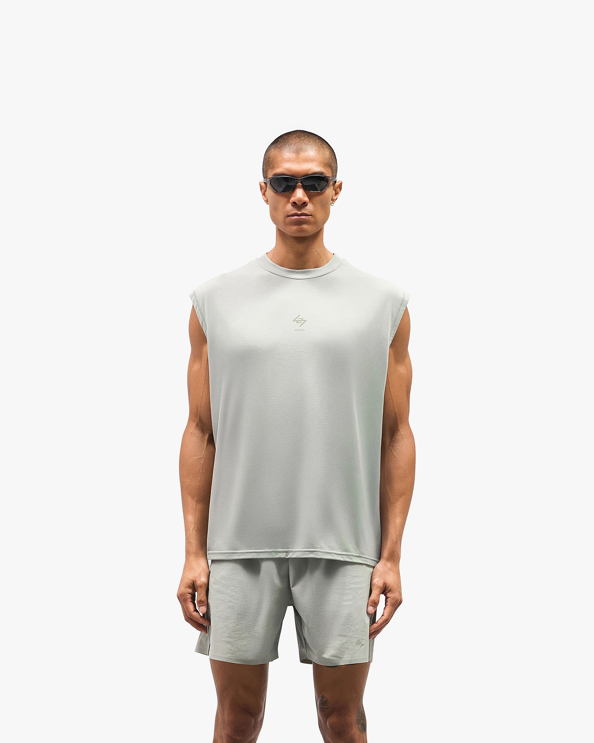 247 Oversized Tank - Sage